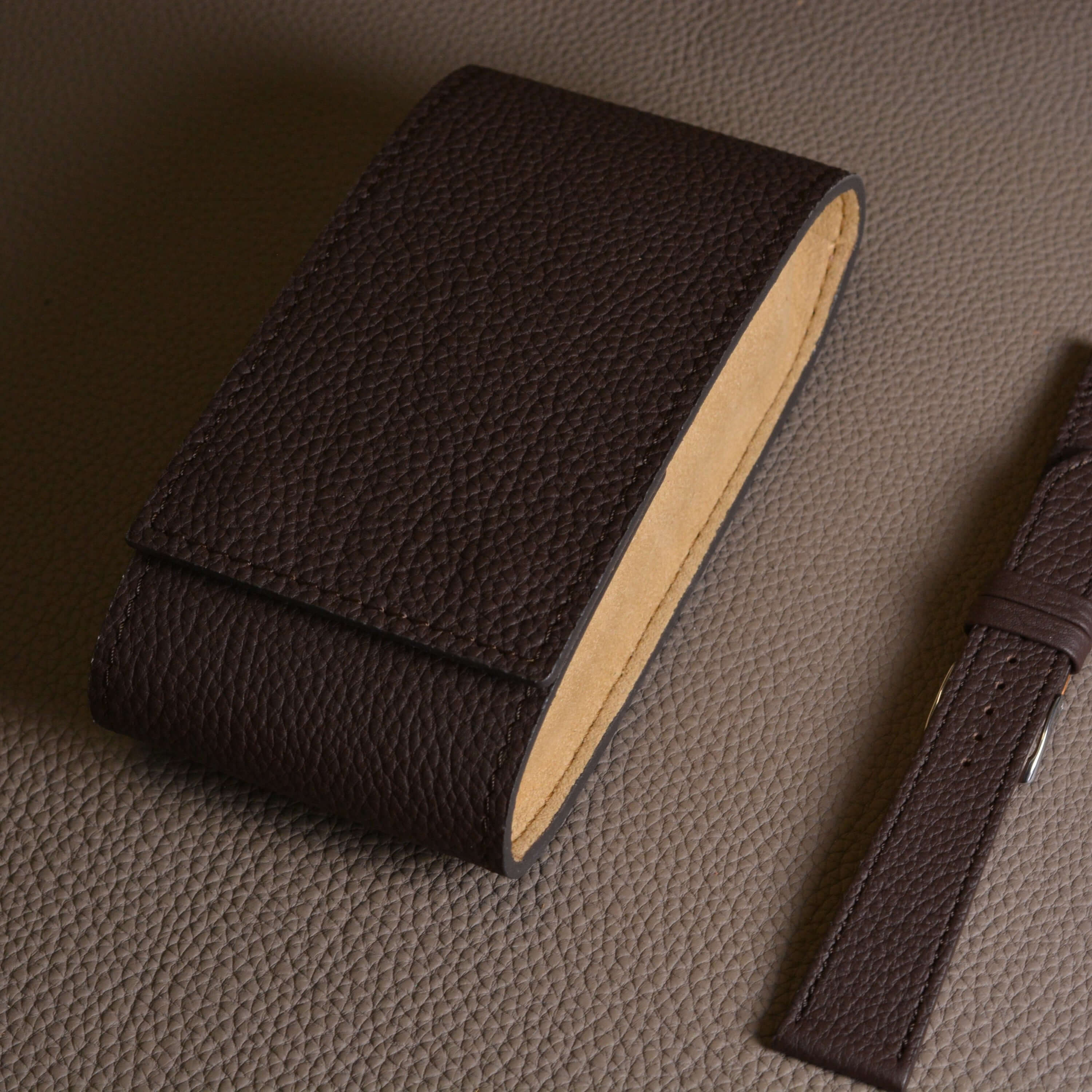 High-quality watch case 1 watch made of luxury leather