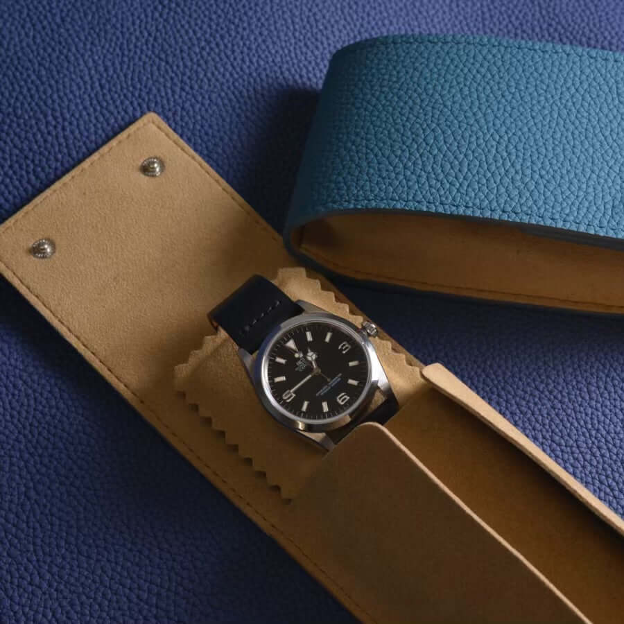 High-quality watch case 1 watch made of luxury leather