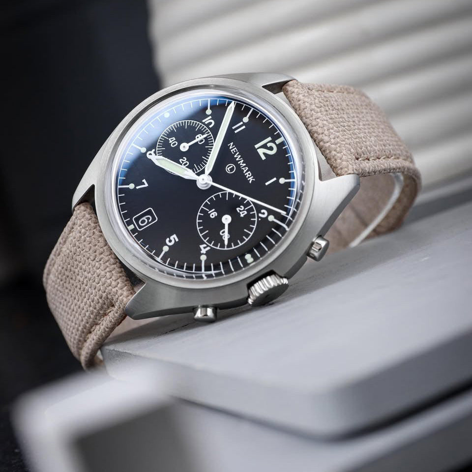 Canvas watch strap