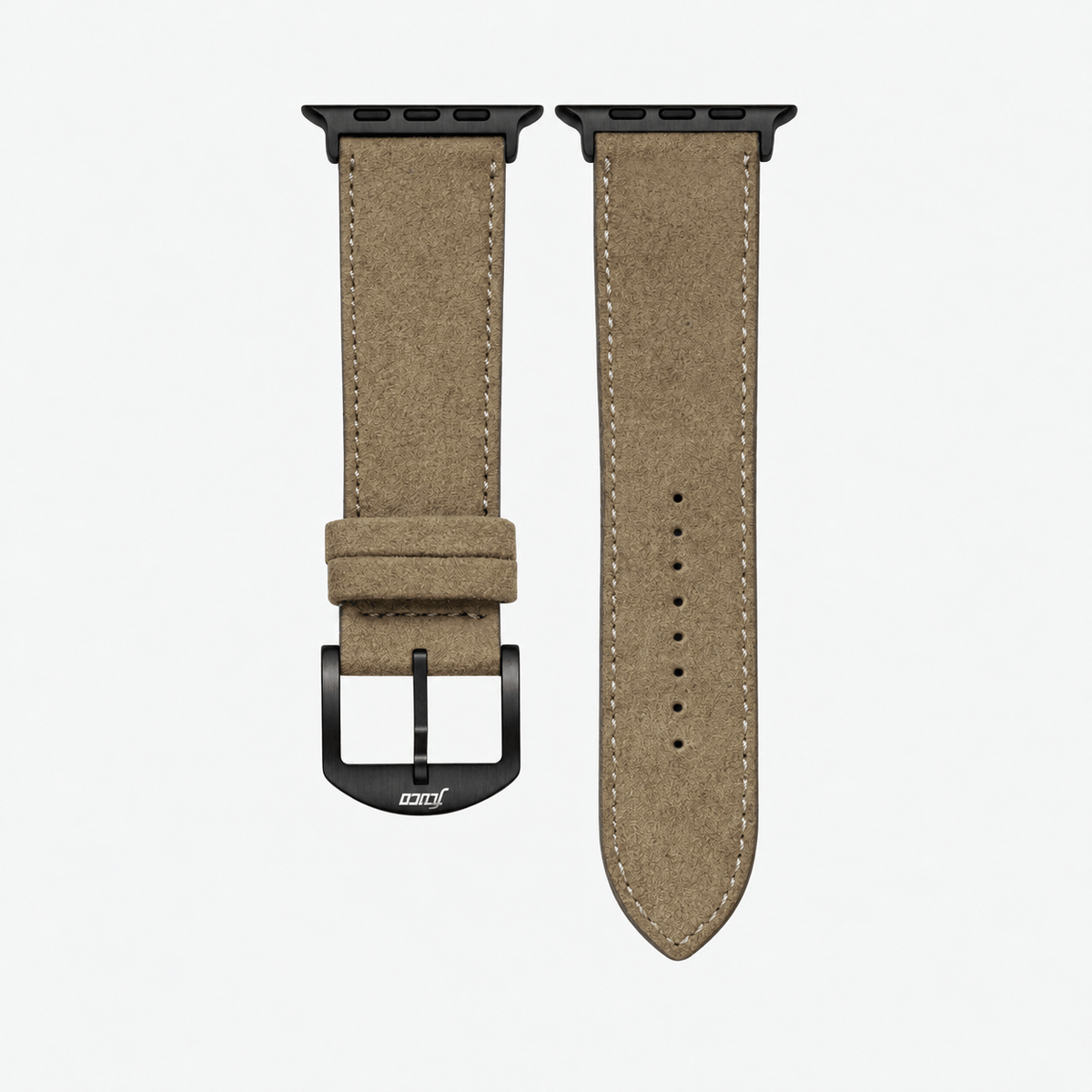 Alcantara – Apple Watch strap in beige