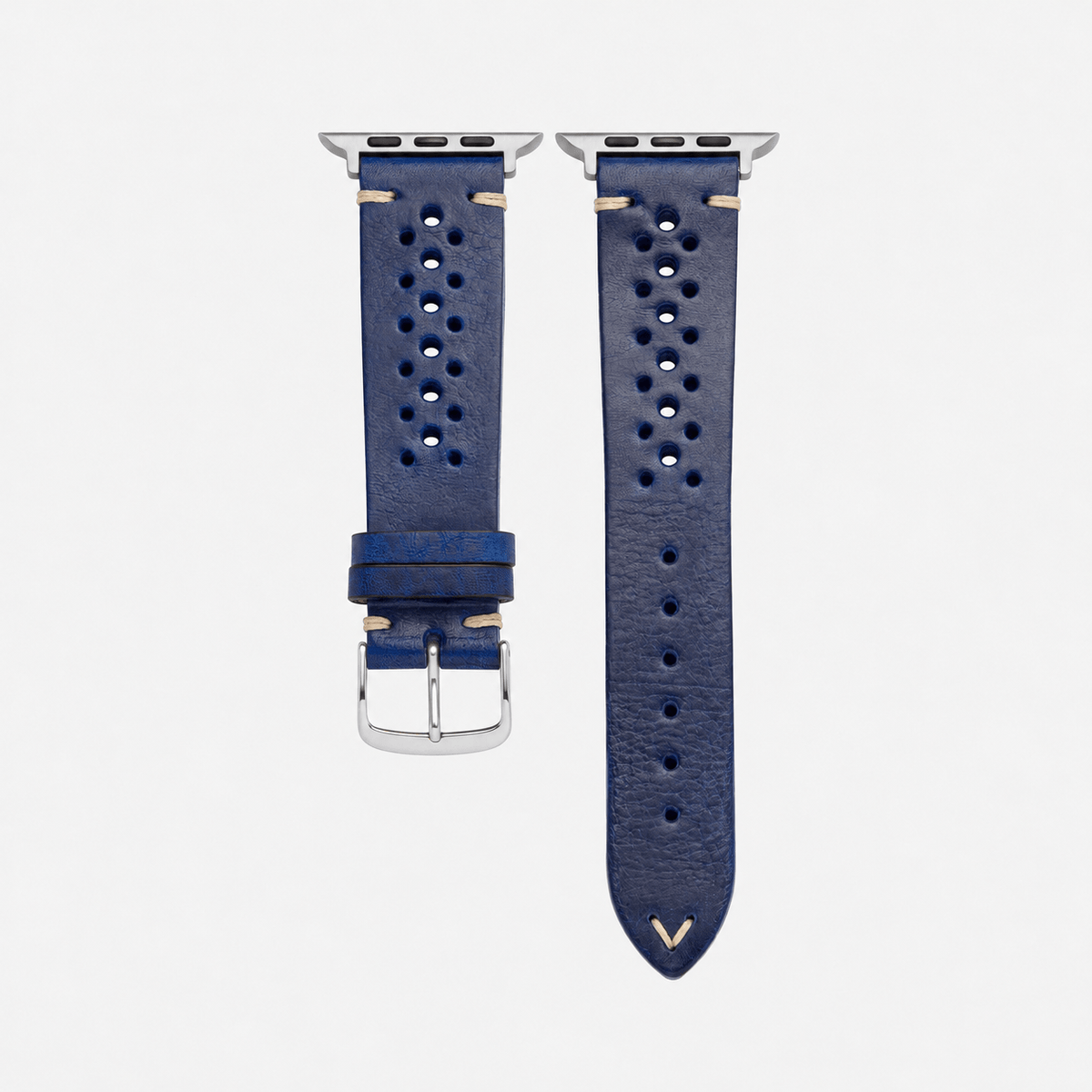Rallye Leather Band for Apple Watch – Blue
