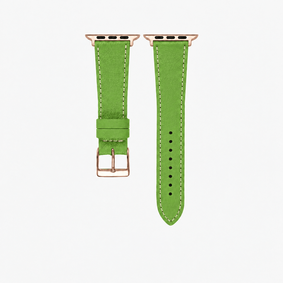 Hellgrünes kurzes Apple Watch Armband- Biarritz