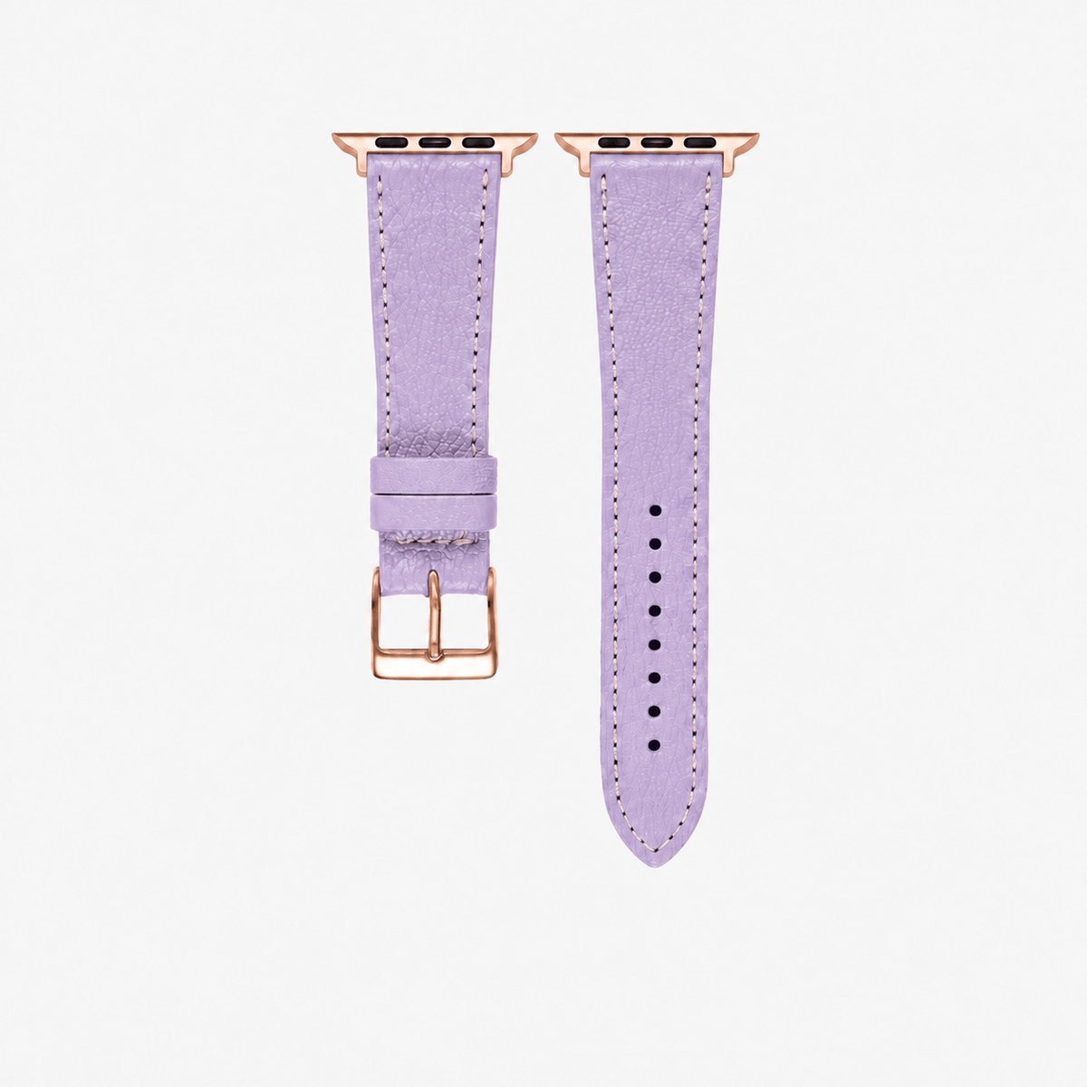 Flieder kurzes Apple Watch Armband- Biarritz