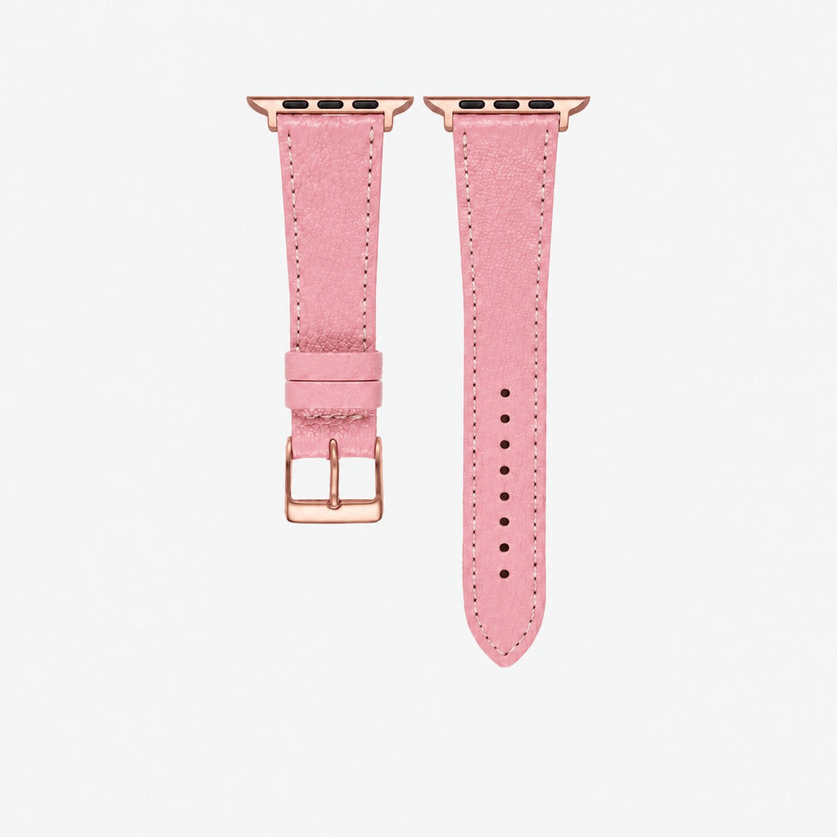 Rosa kurzes Apple Watch Armband- Biarritz