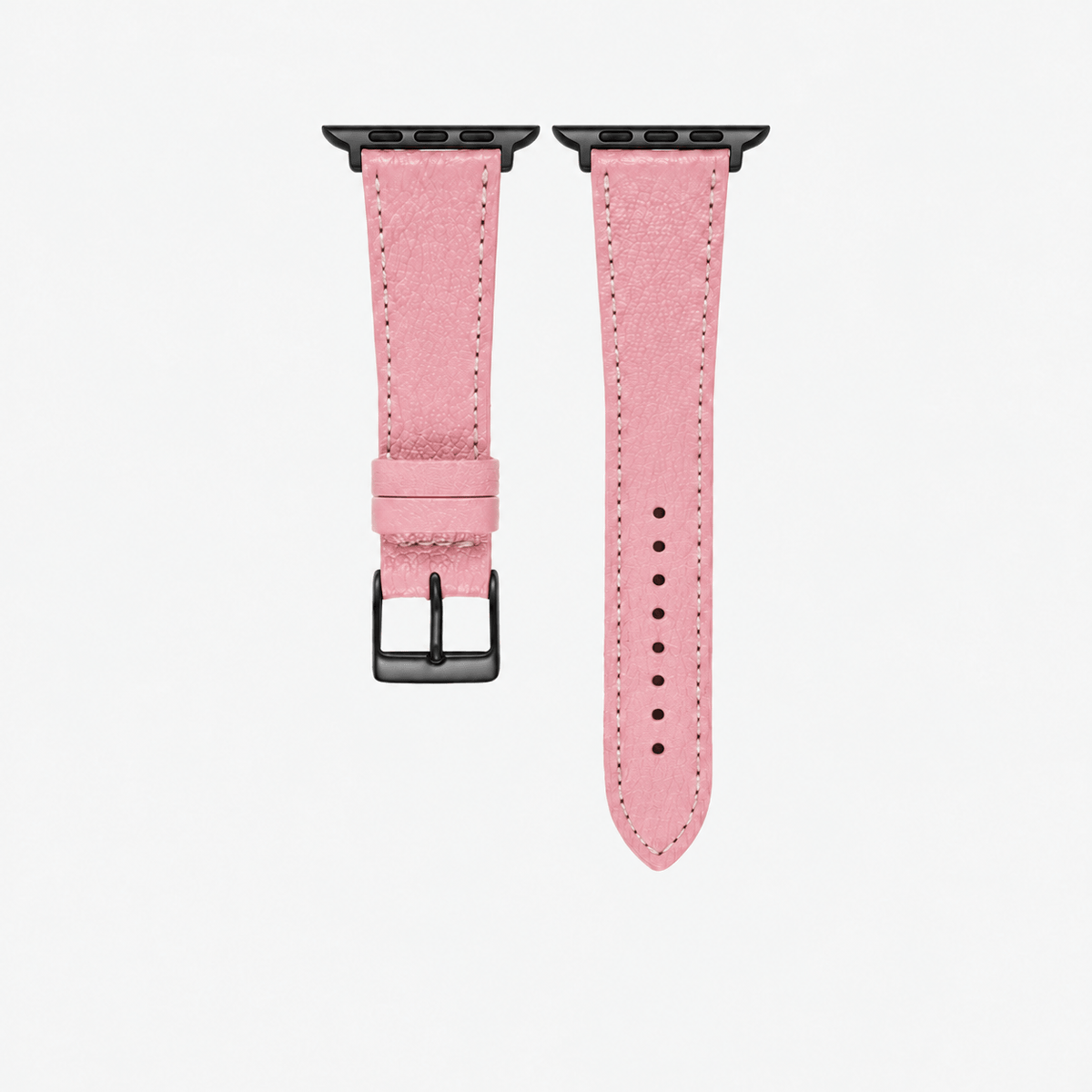 Rosa kurzes Apple Watch Armband- Biarritz