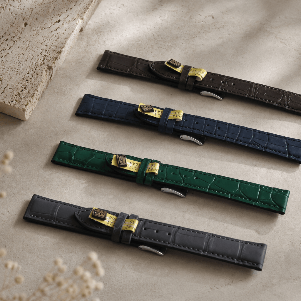 Full-Cut Alligator Leather Strap – Limited Edition Colors