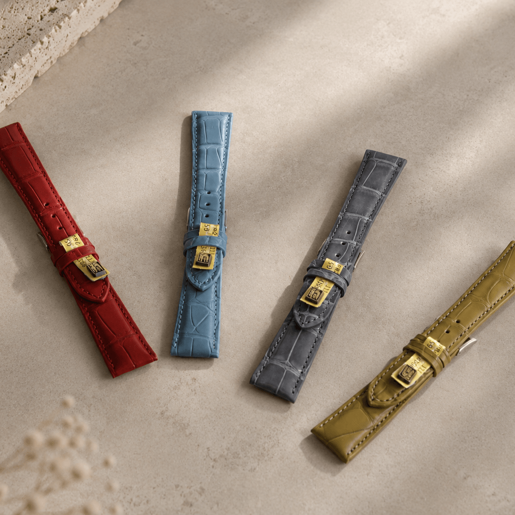 Full-Cut Alligator Leather Strap – Limited Edition Colors
