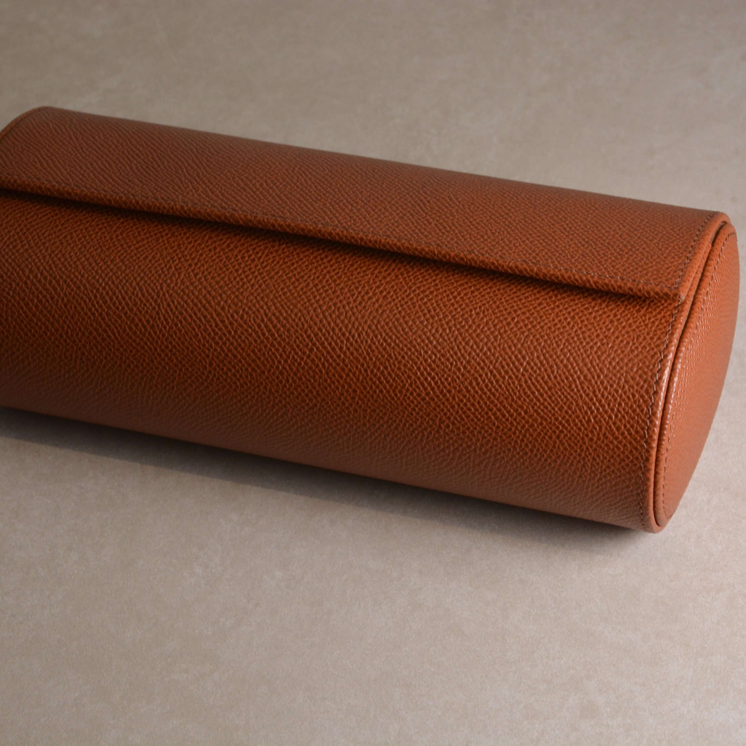 Watch roll for three watches Origin – High-quality Italian Epsom leather