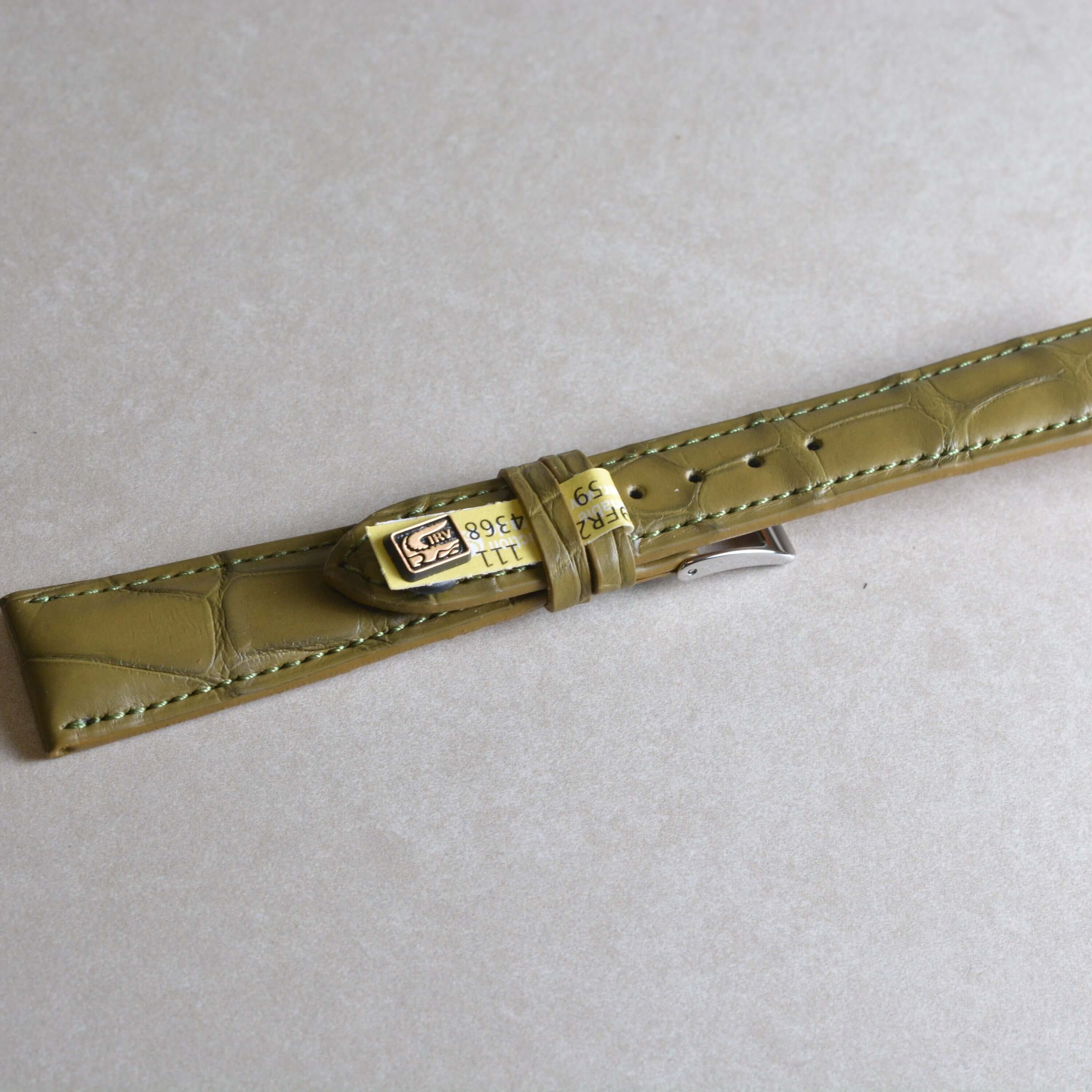 Full-Cut Alligator Leather Strap – Limited Edition Colors