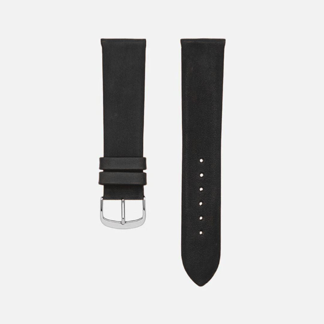 Design smooth leather watch strap