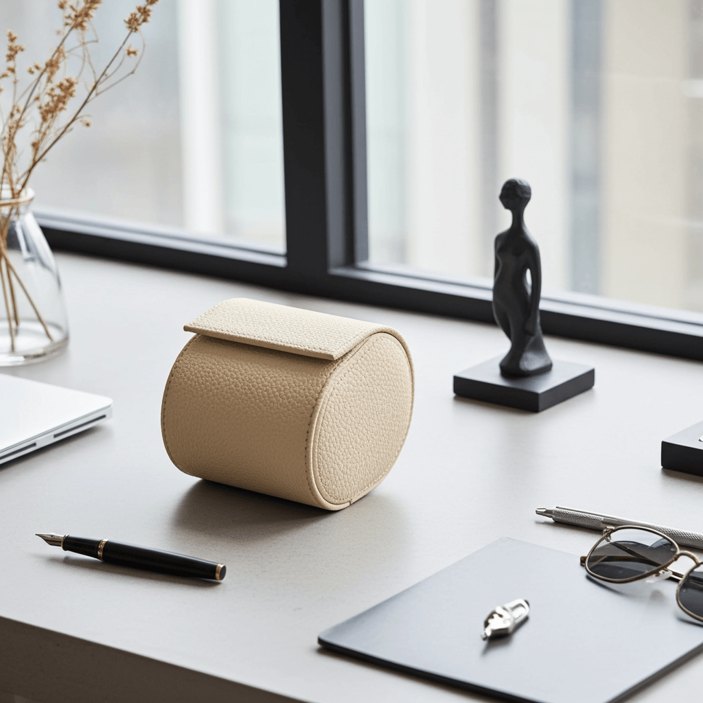 Uhrenrolle für eine Uhr Signature – Hochwertiges deutsches Togoleder