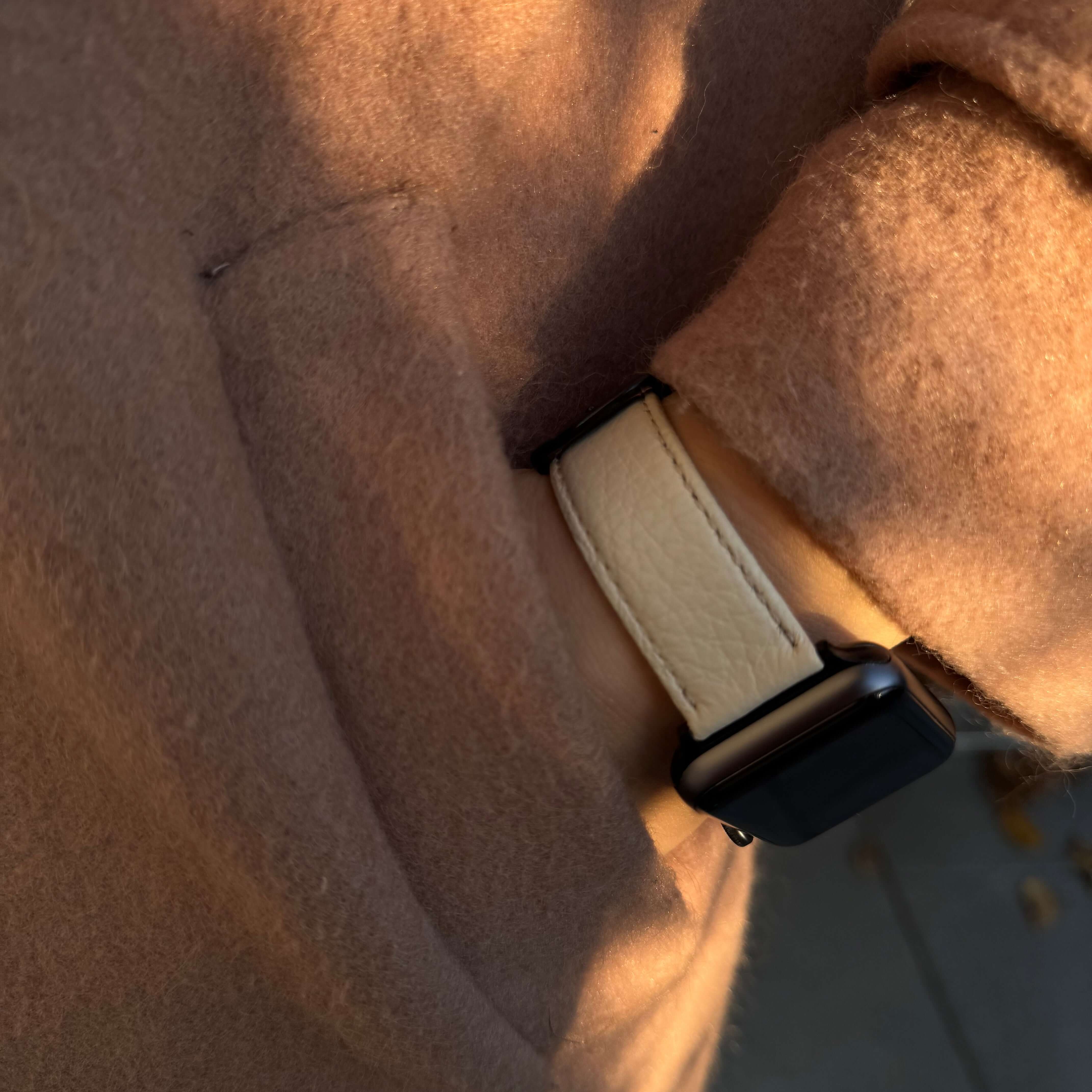 Uhrenarmband Apple Watch – Handgefertigtes Hirschleder