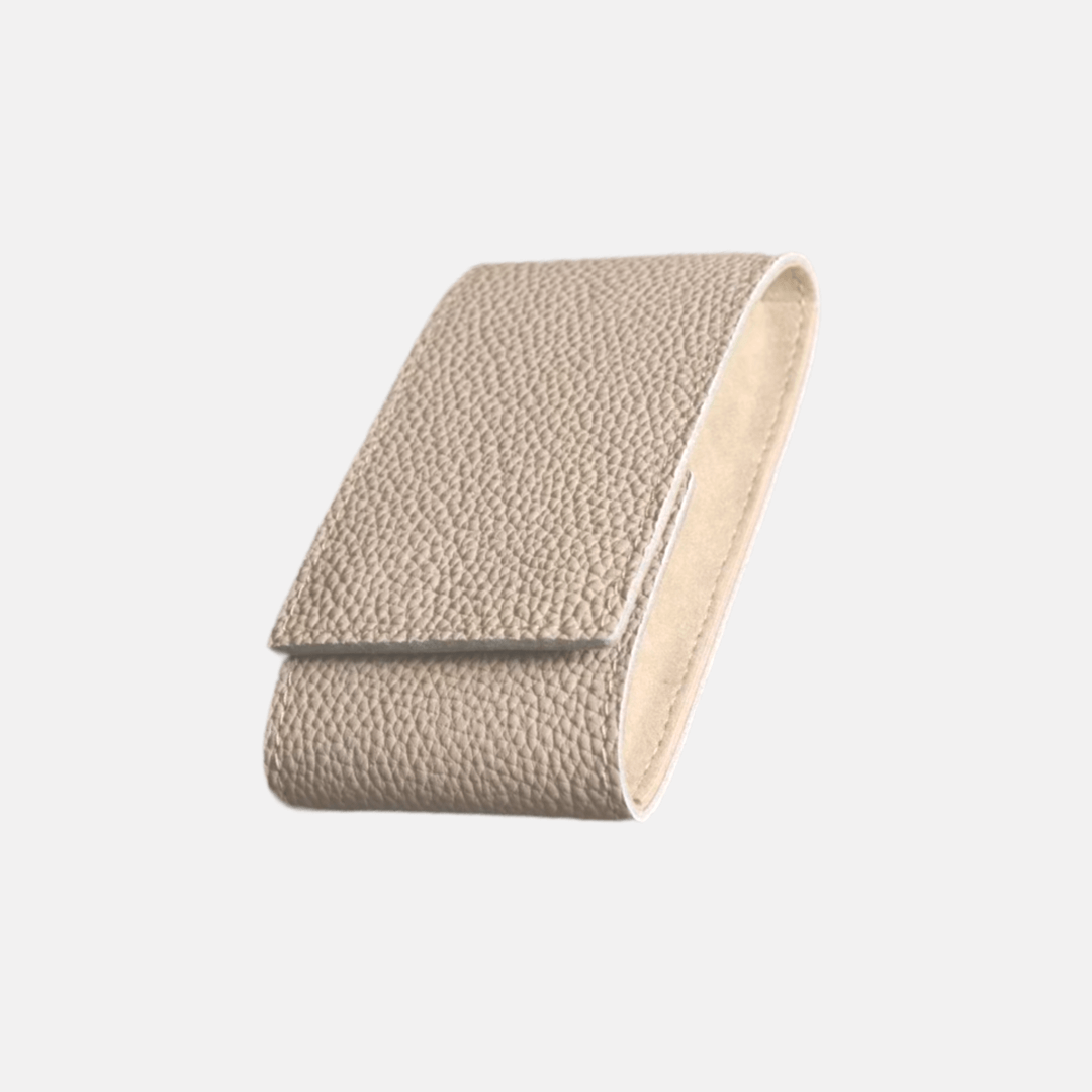 Luxus Leder Uhrenetui für 1 Uhr, hochwertige Aufbewahrung von Deauville, stilvolles Design aus Fjord Leder von Perlinger.