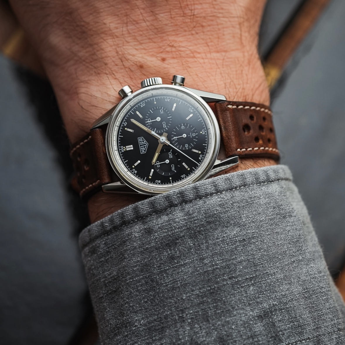 Rallye Uhrenarmband Aus Dublin Leder