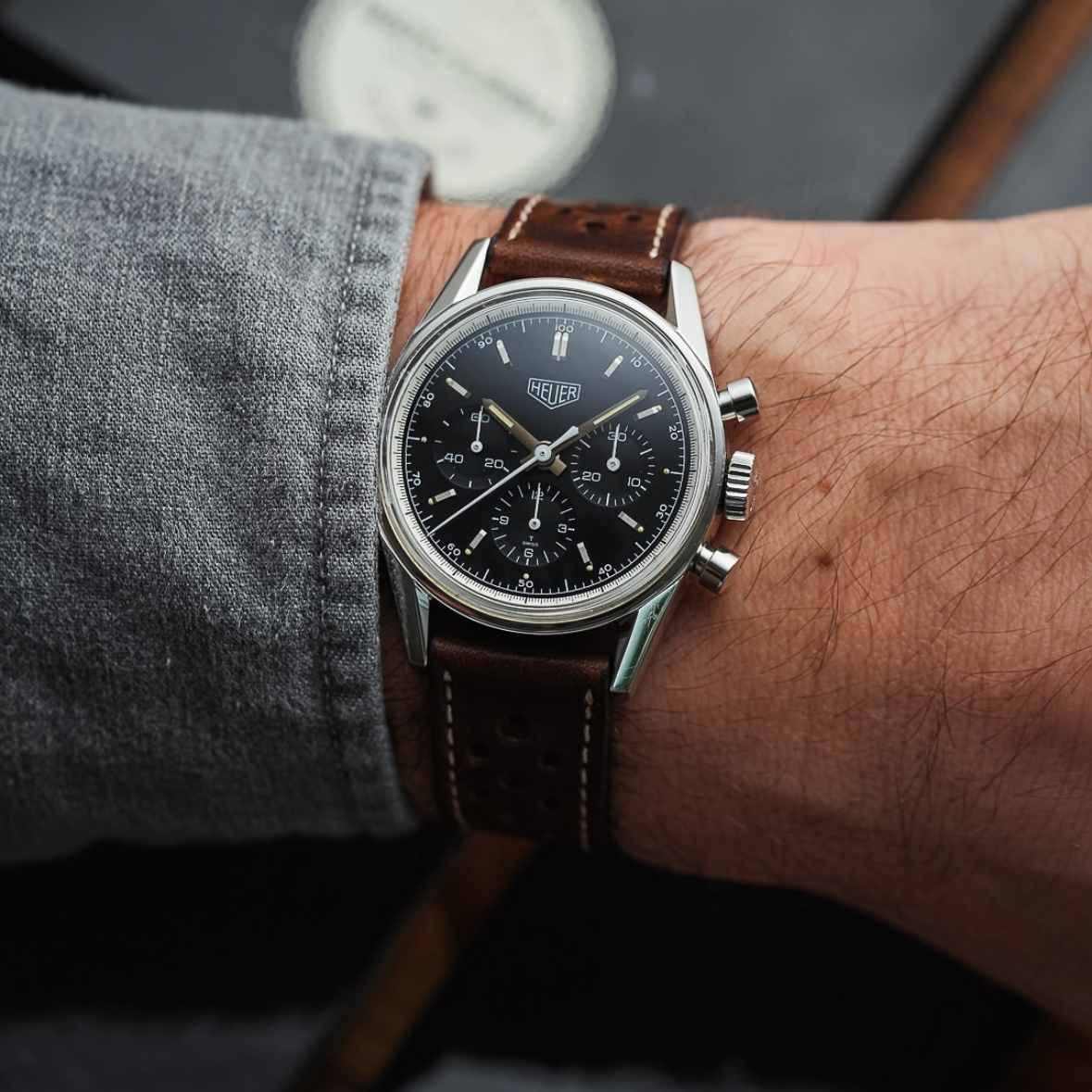 Rallye Uhrenarmband Aus Dublin Leder