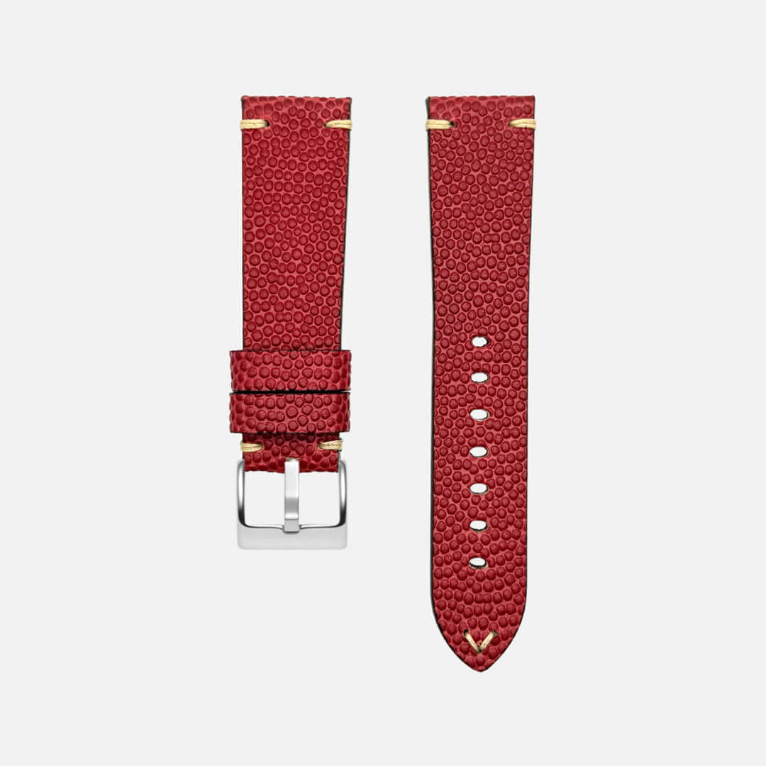 Touchdown – Uhrenarmband handgefertigt aus original Horween Footballleder