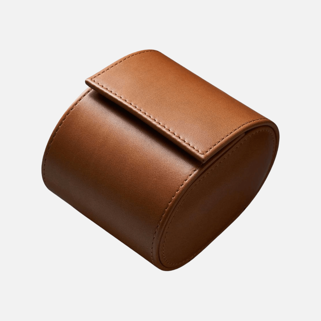 Watch roll for one watch Héritage – Finest French Barenia leather