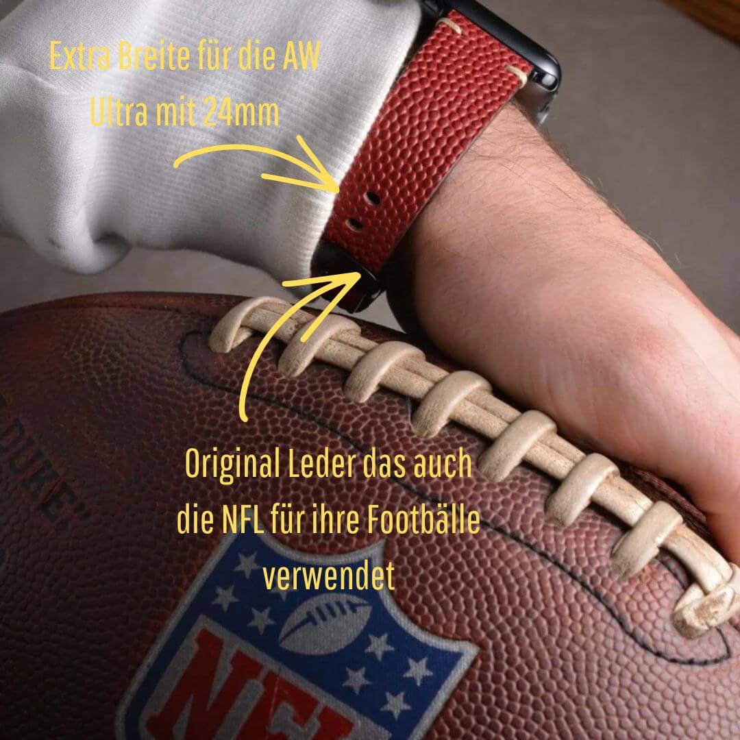 Touchdown – Handgefertigt aus original Horween Footballleder