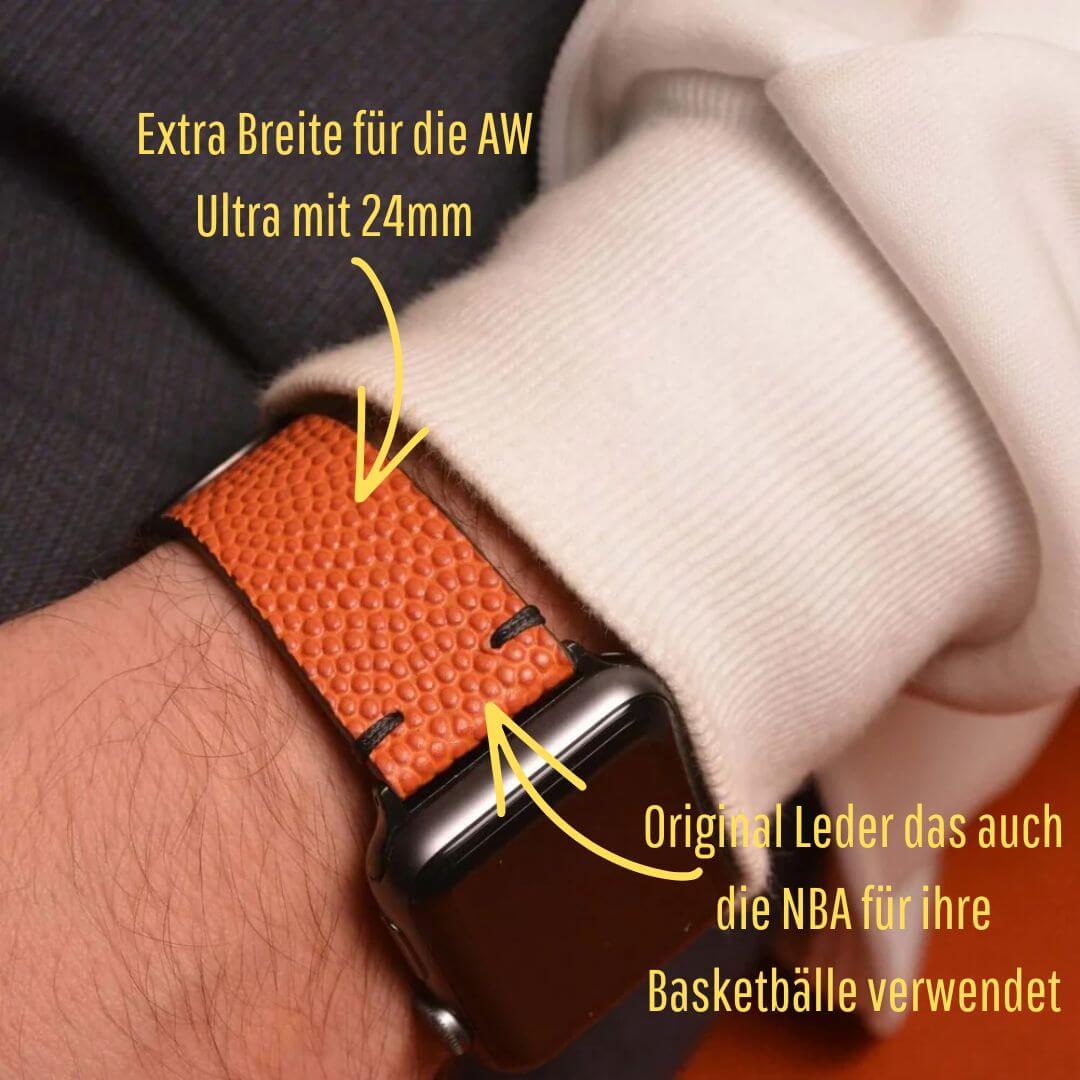 Courtside – Handcrafted from genuine Horween basketball leather