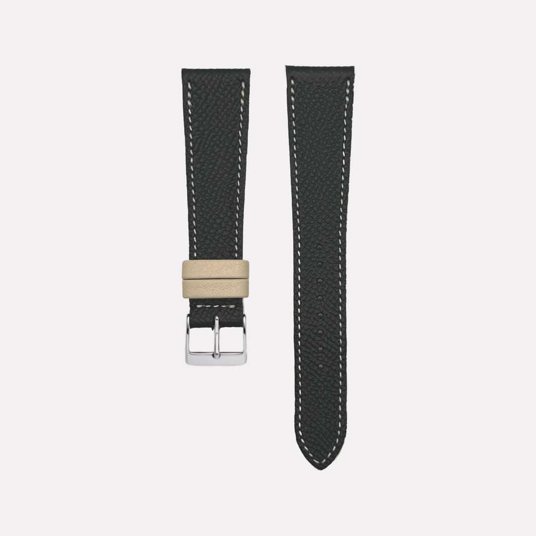 schwarzes-uhrenarmband-hochwertiges-leder-freisteller