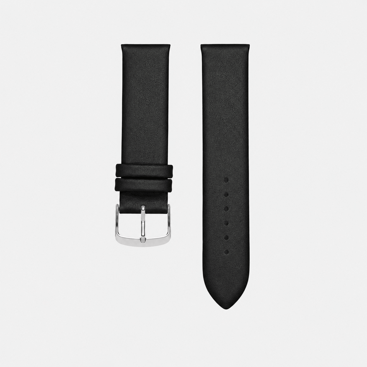 Holiday – Feines Uhrenarmband aus Leder für Damenuhren, schwarzes Kalblederarmband, hergestellt in Deutschland.