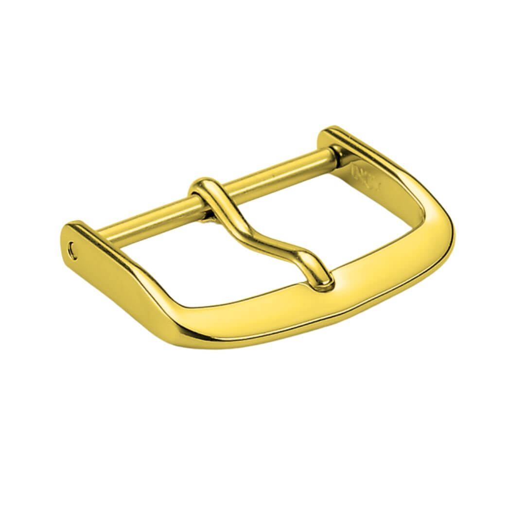 Edle vergoldete Armbanduhr Verschluss Schließe, perfekt geeignet zur Aufwertung von Uhrenarmbändern.
