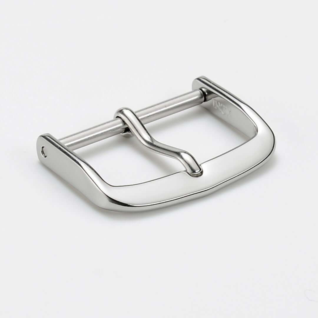 Hochwertiger silberner Armbanduhr Verschluss Schließe für Uhrenarmbänder, ideal für stilvolle Looks.