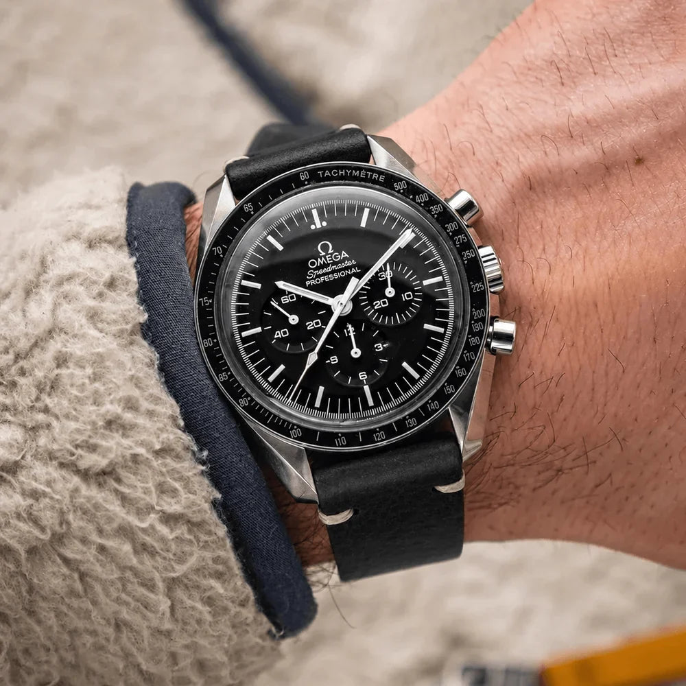 Die besten Lederarmbänder für die Omega Speedmaster Professional