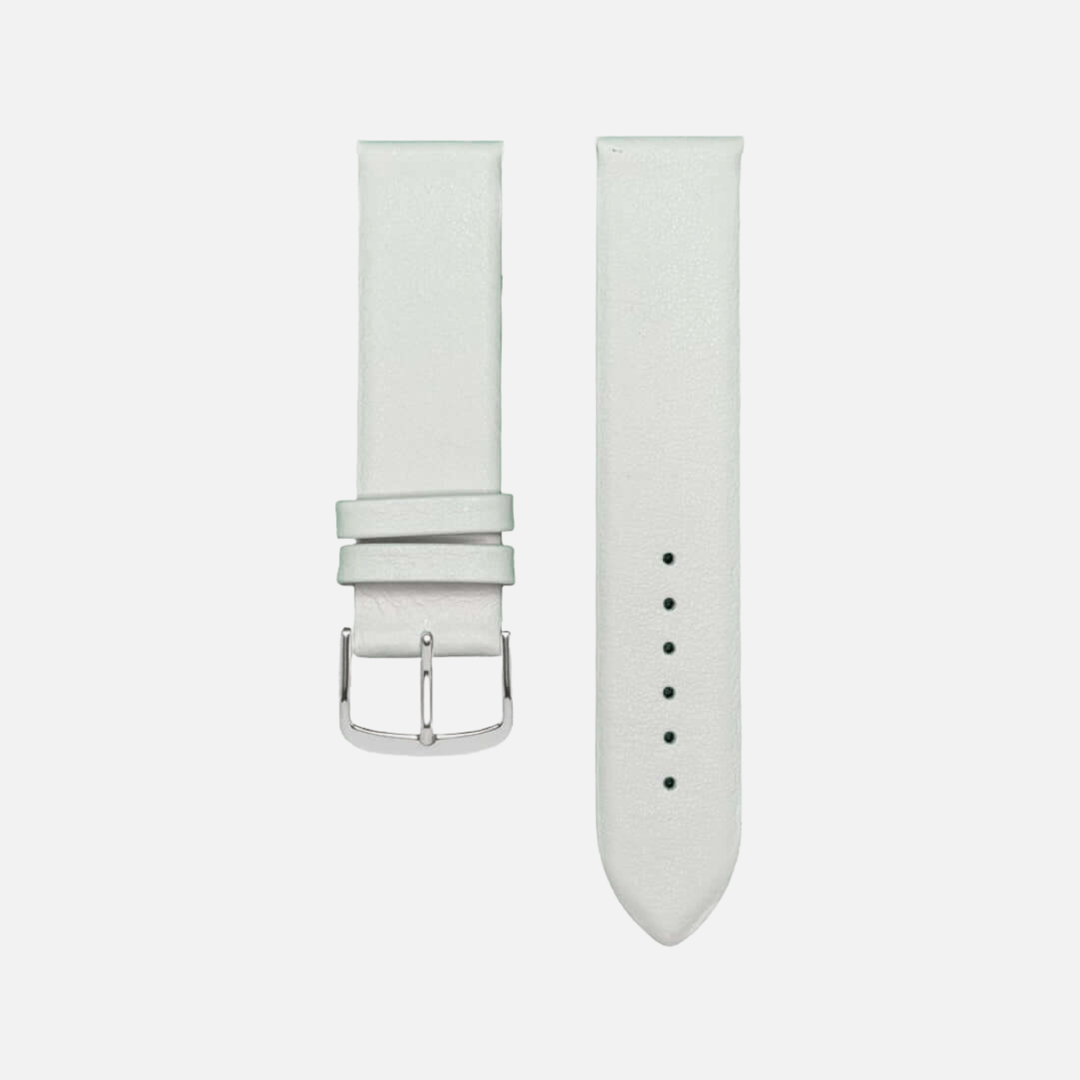 Lederarmband Damenuhr – Modell Holiday von FLUCO in elegantem Design aus weichem Kalbleder, ideal für stilvolle Tragekomfort.