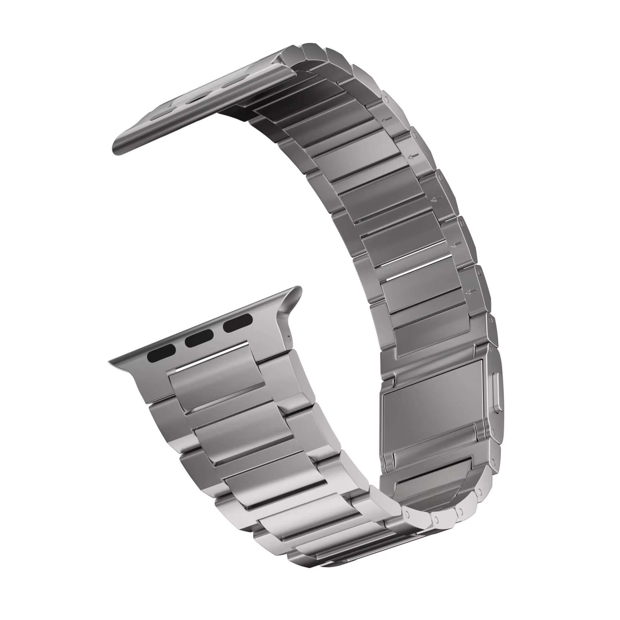 Apple Watch Ultra Armband Titan – FLUCO Premium Titanband für Ultra 1 & Ultra 2