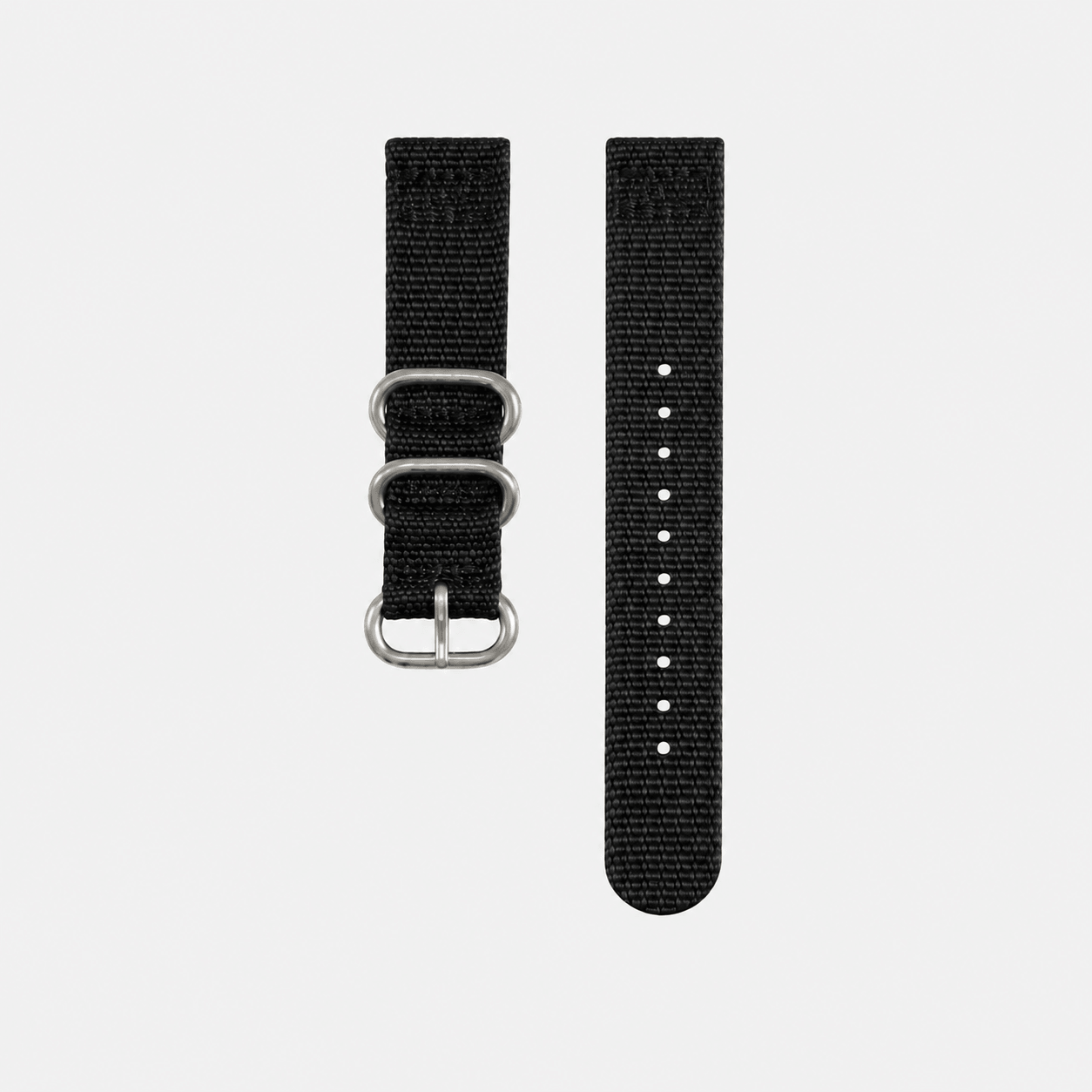 Cotton – Two-piece nylon watch strap with a textile look