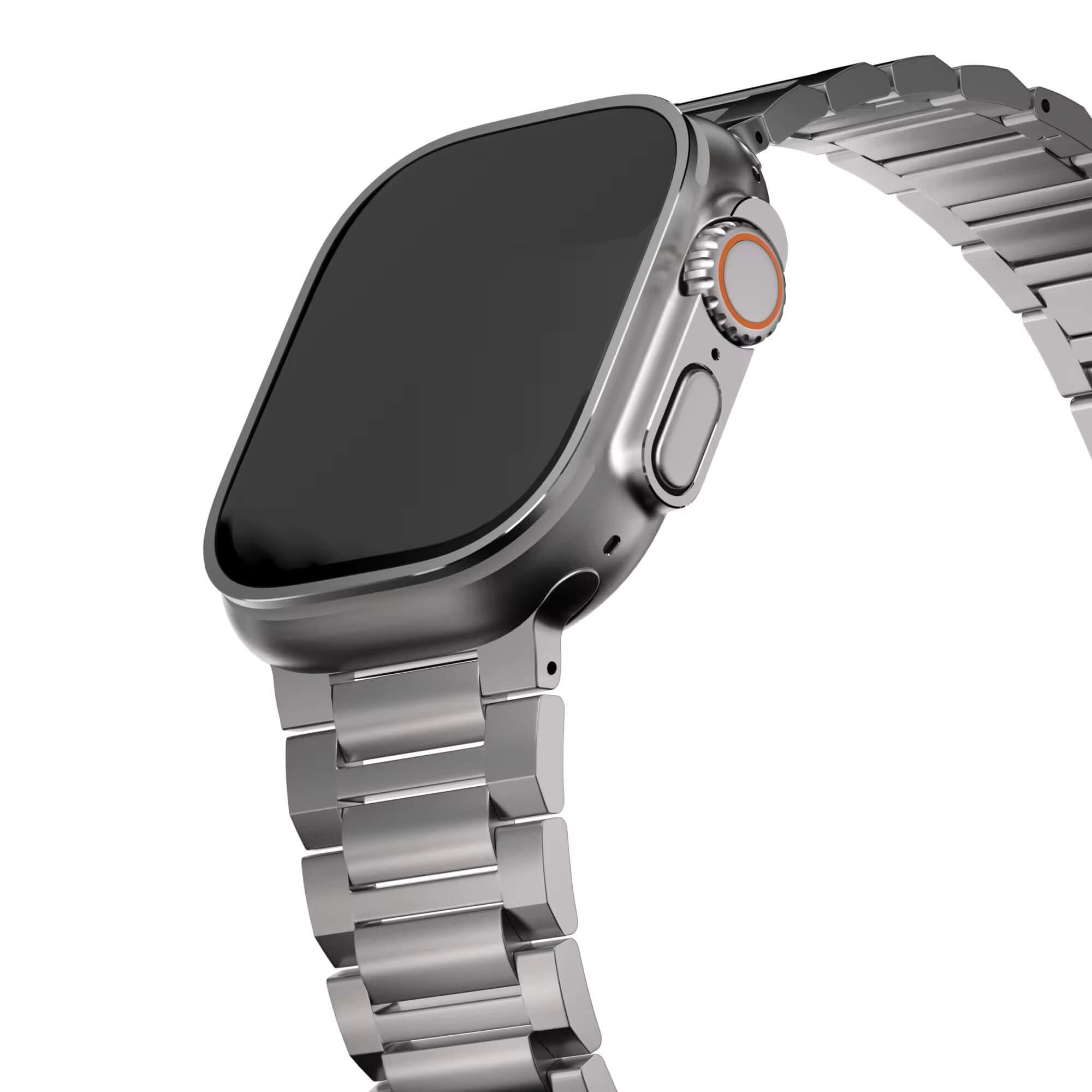 Apple Watch Ultra Armband Titan – FLUCO Premium Titanband für Ultra 1 & Ultra 2