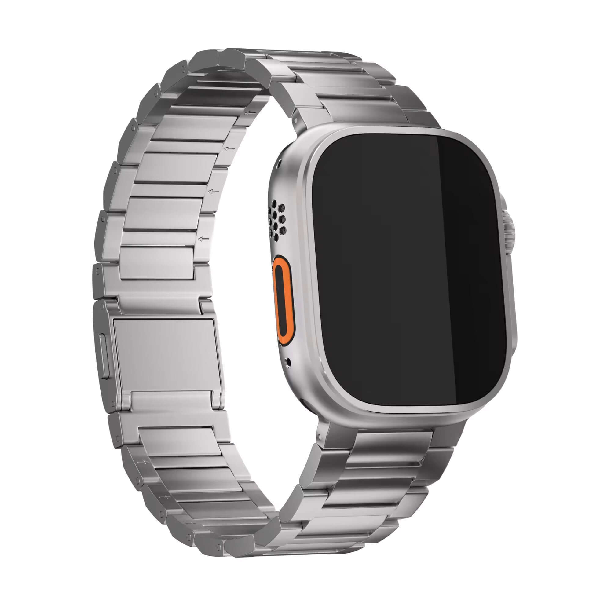 Apple Watch Ultra Armband Titan – FLUCO Premium Titanband für Ultra 1 & Ultra 2