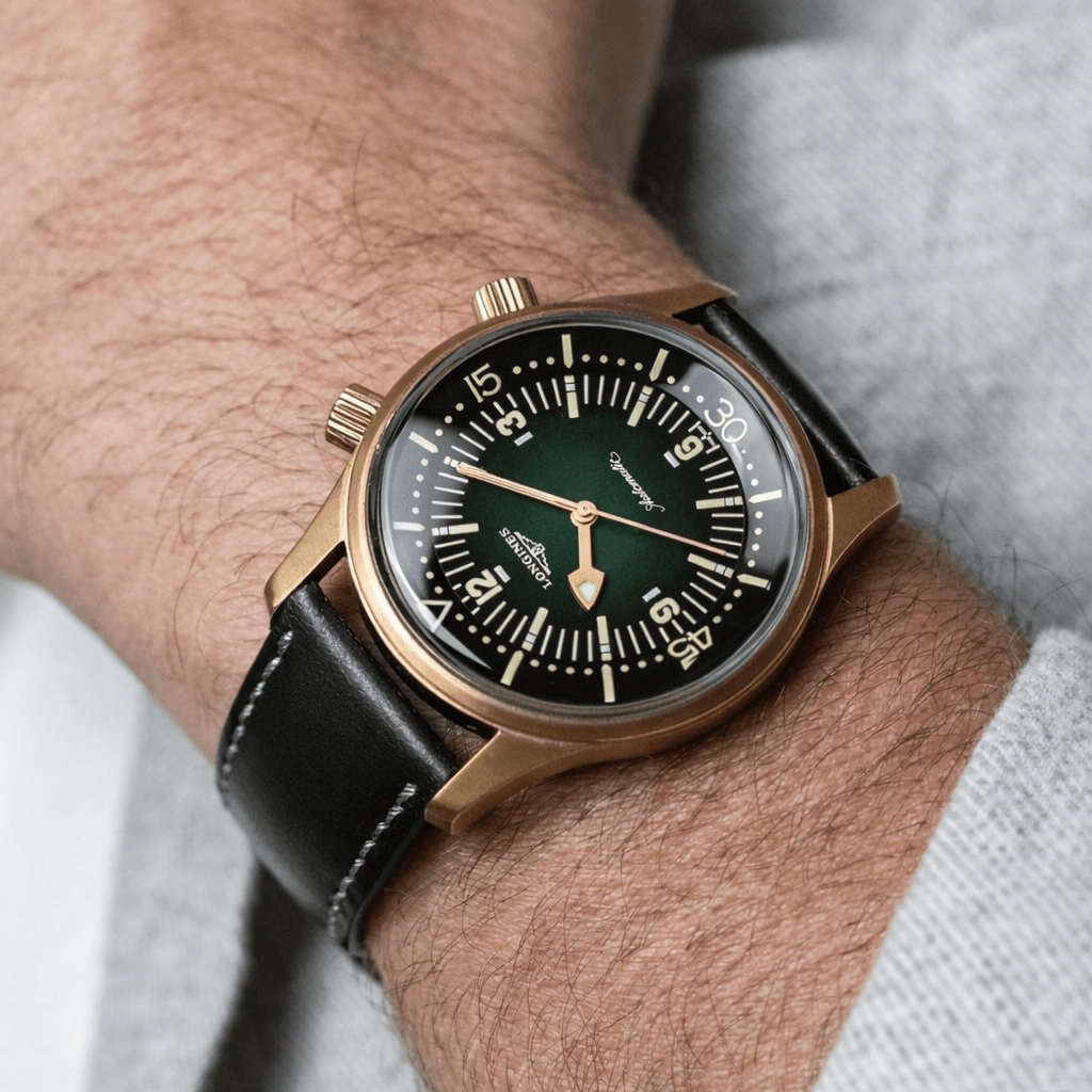 Yorkshire – Armband aus traditionellem englischem Bridle-Leder, elegantes Uhr-Accessoire aus hochwertigem Bridle-Leder auf Handgelenk