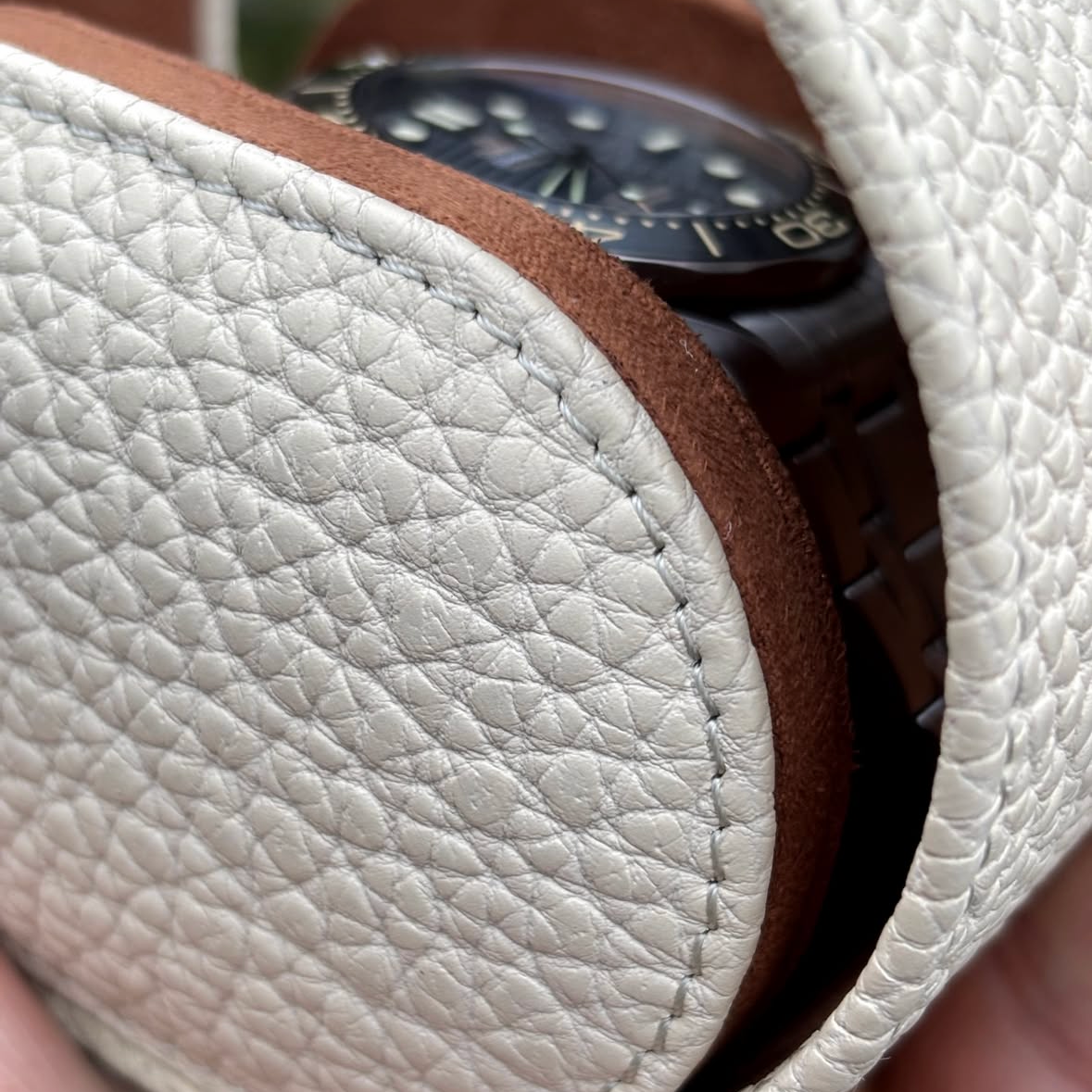 Uhrenrolle für eine Uhr Signature – Hochwertiges deutsches Togoleder