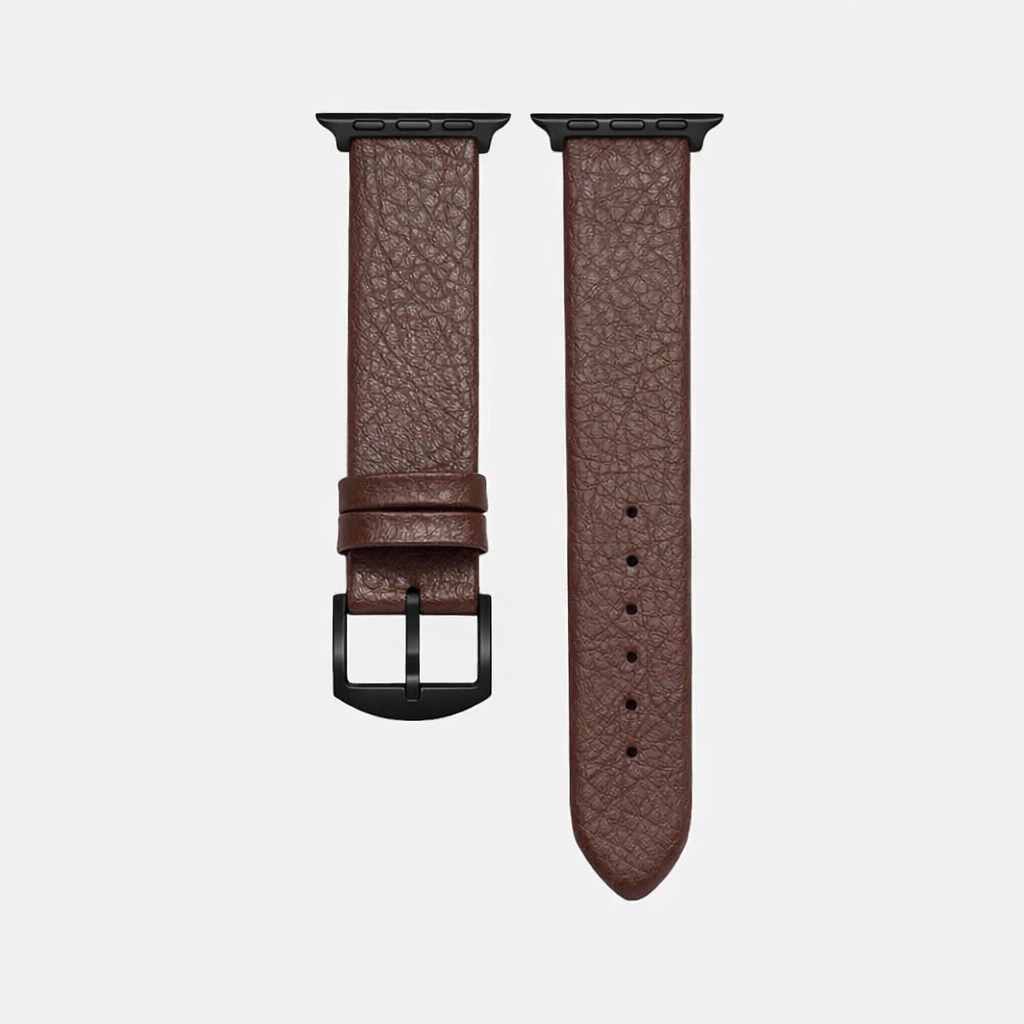 Apple Watch Vegan Leather Strap made of Wine Leather – Dark Brown