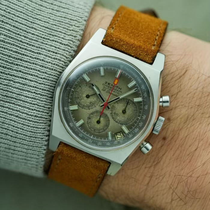Nizza – Uhrenarmband aus feinem Wildleder