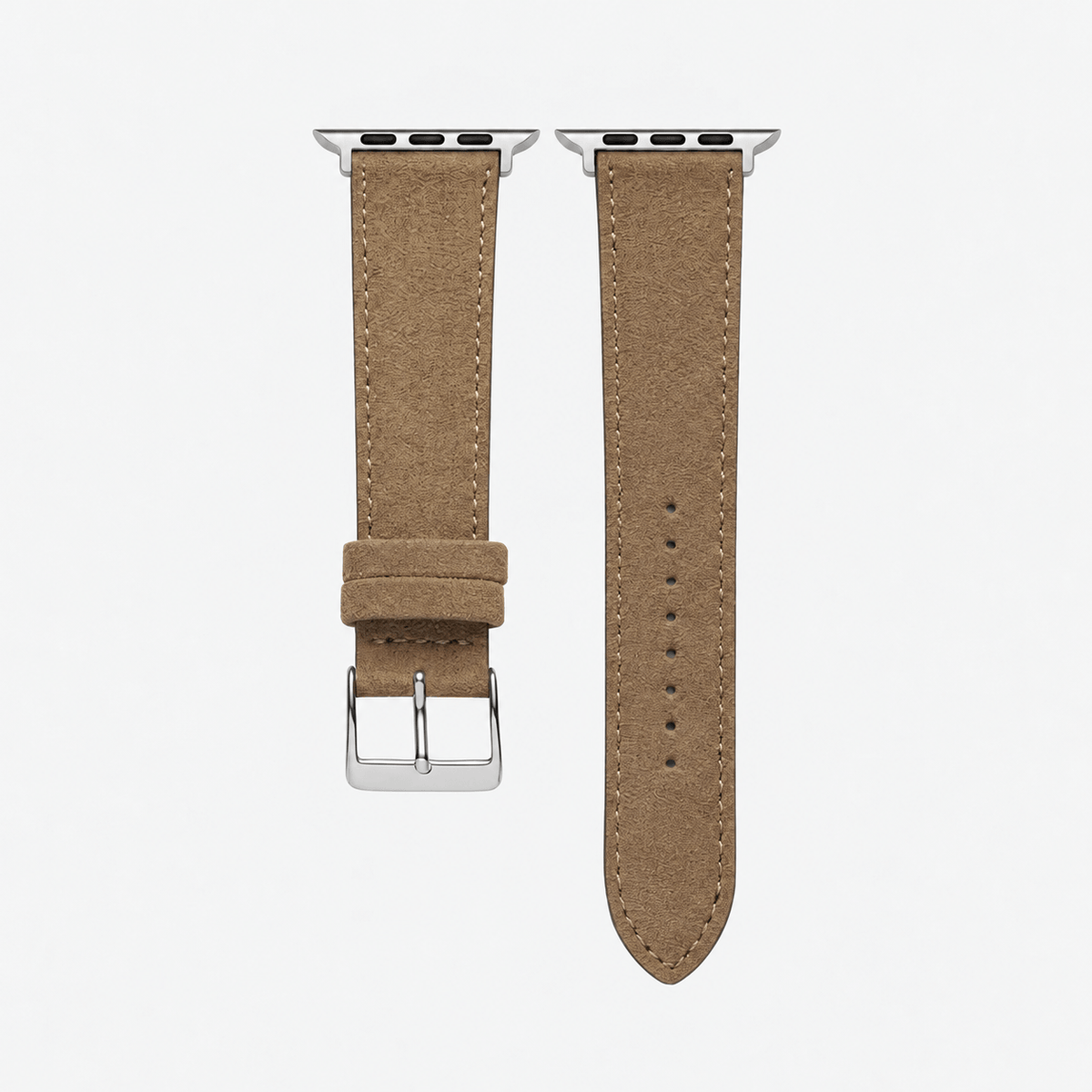 Alcantara – Apple Watch strap in beige