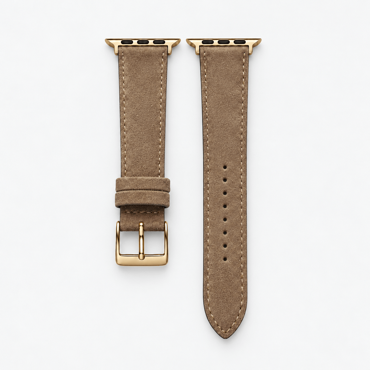 Alcantara – Apple Watch strap in beige