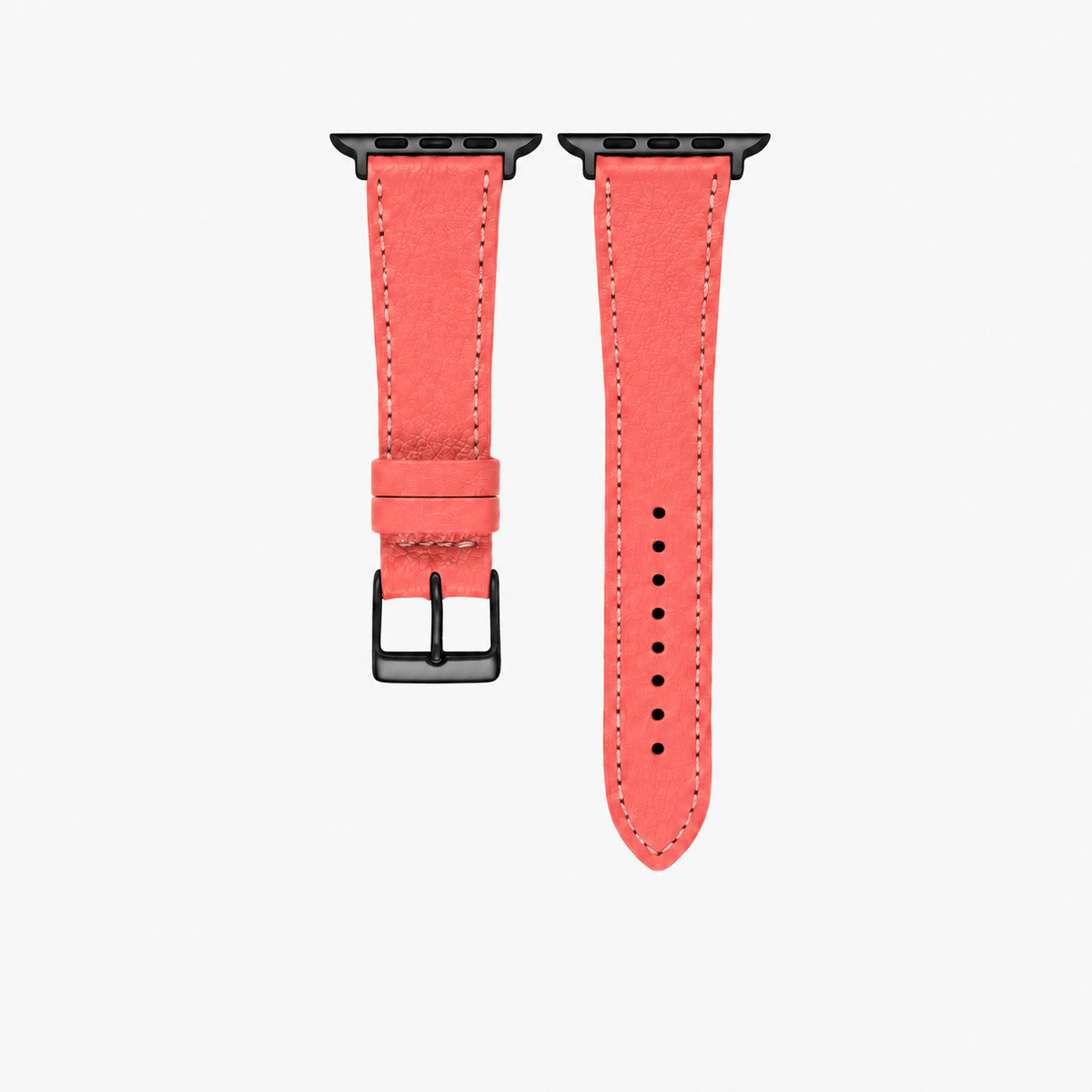 Salmon Short Apple Watch Band - Biarritz