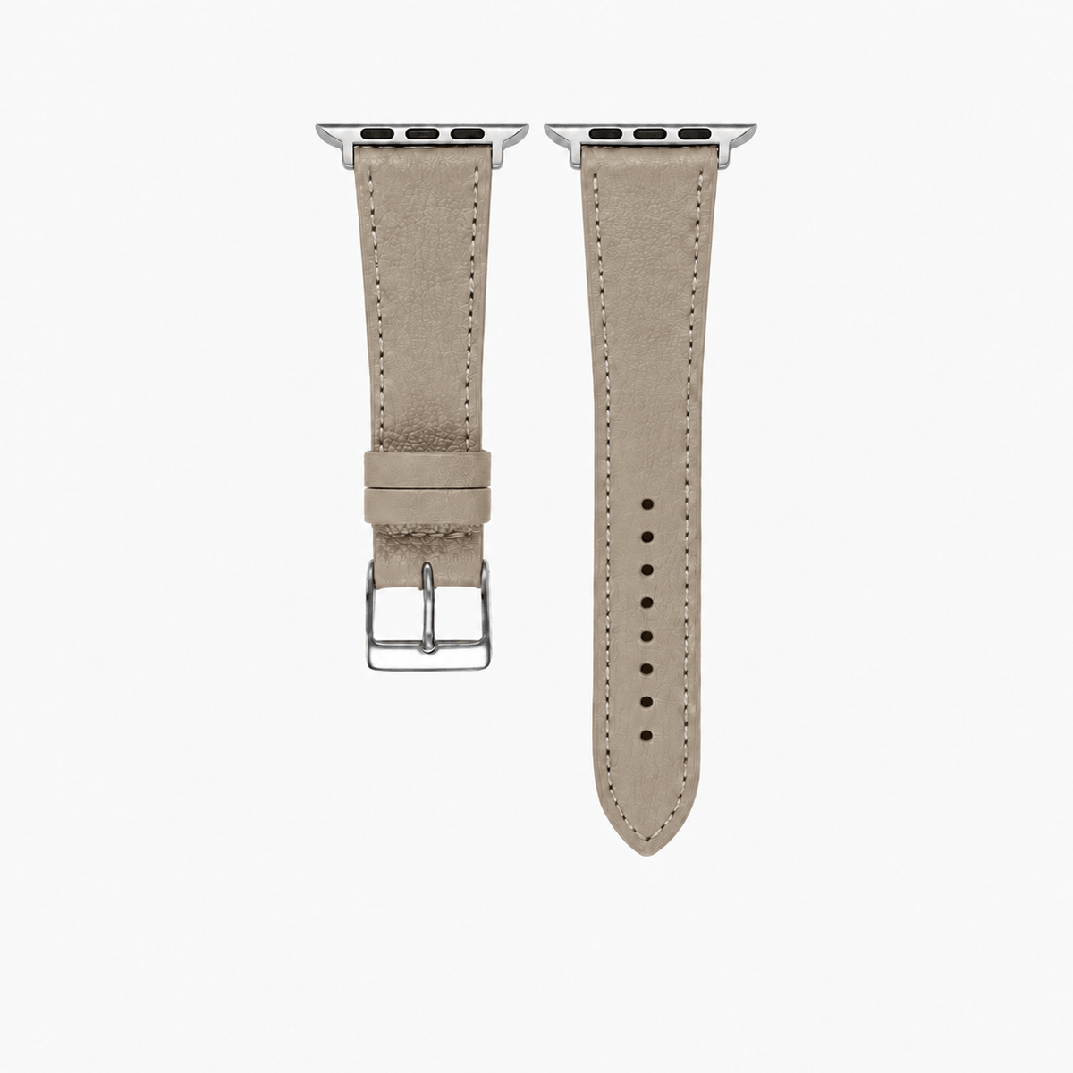 Taupe short Apple Watch band - Biarritz
