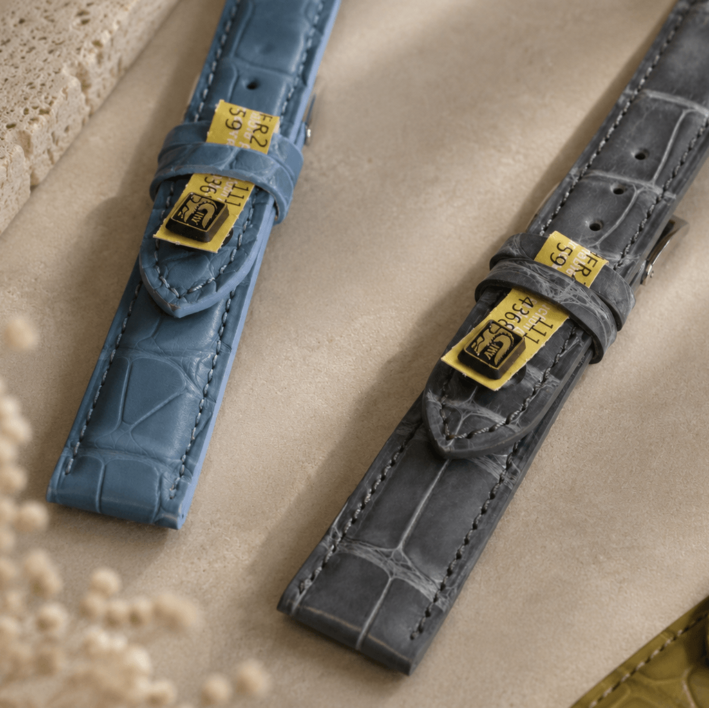 Full-Cut Alligator Leather Strap – Limited Edition Colors