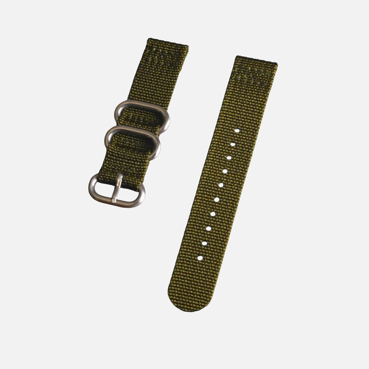 Cotton – Zweiteiliges Nylon-Uhrenarmband im Textil-Look