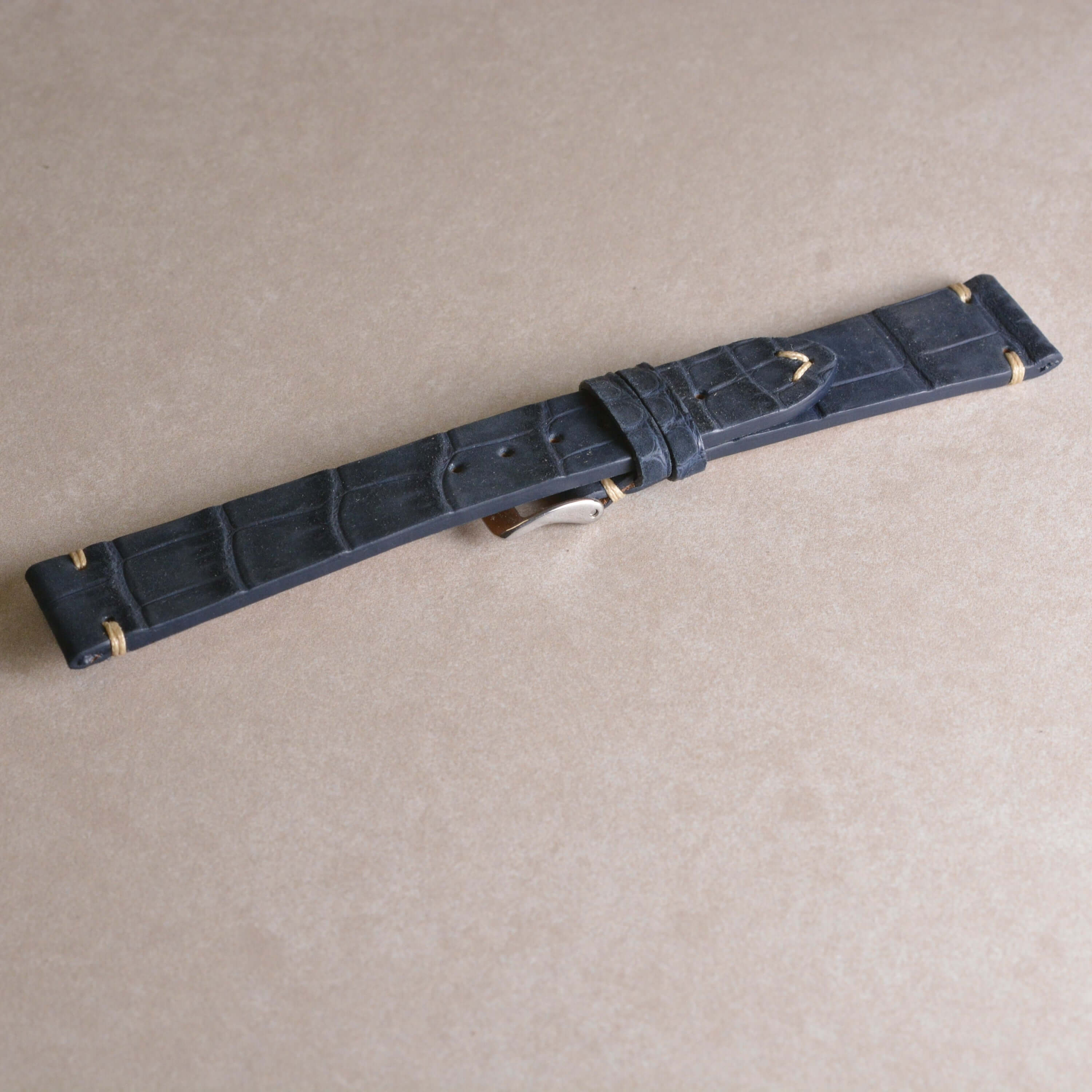 Genuine Louisiana Alligator Pattern Strap