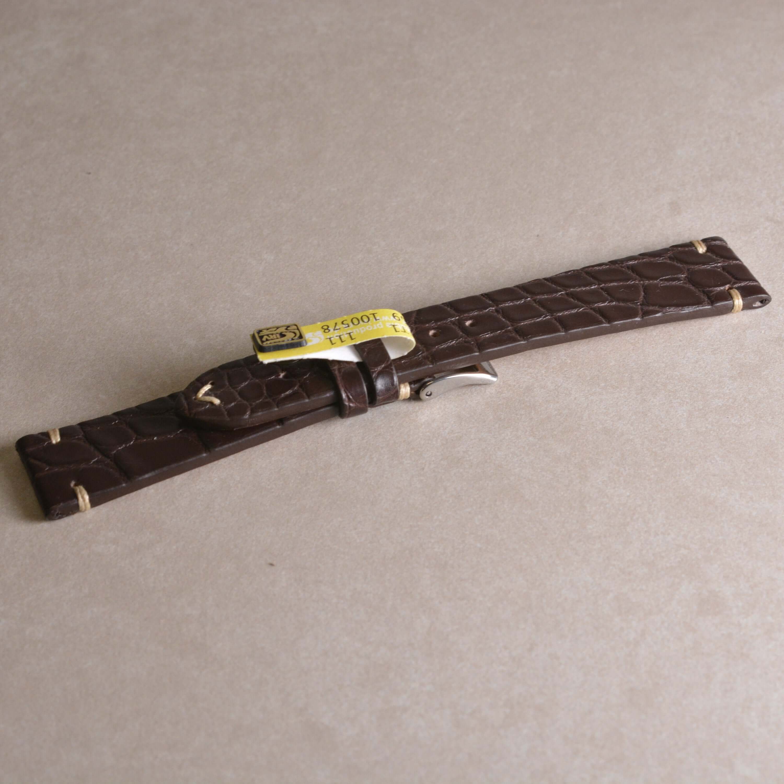 Genuine Louisiana Alligator Pattern Strap