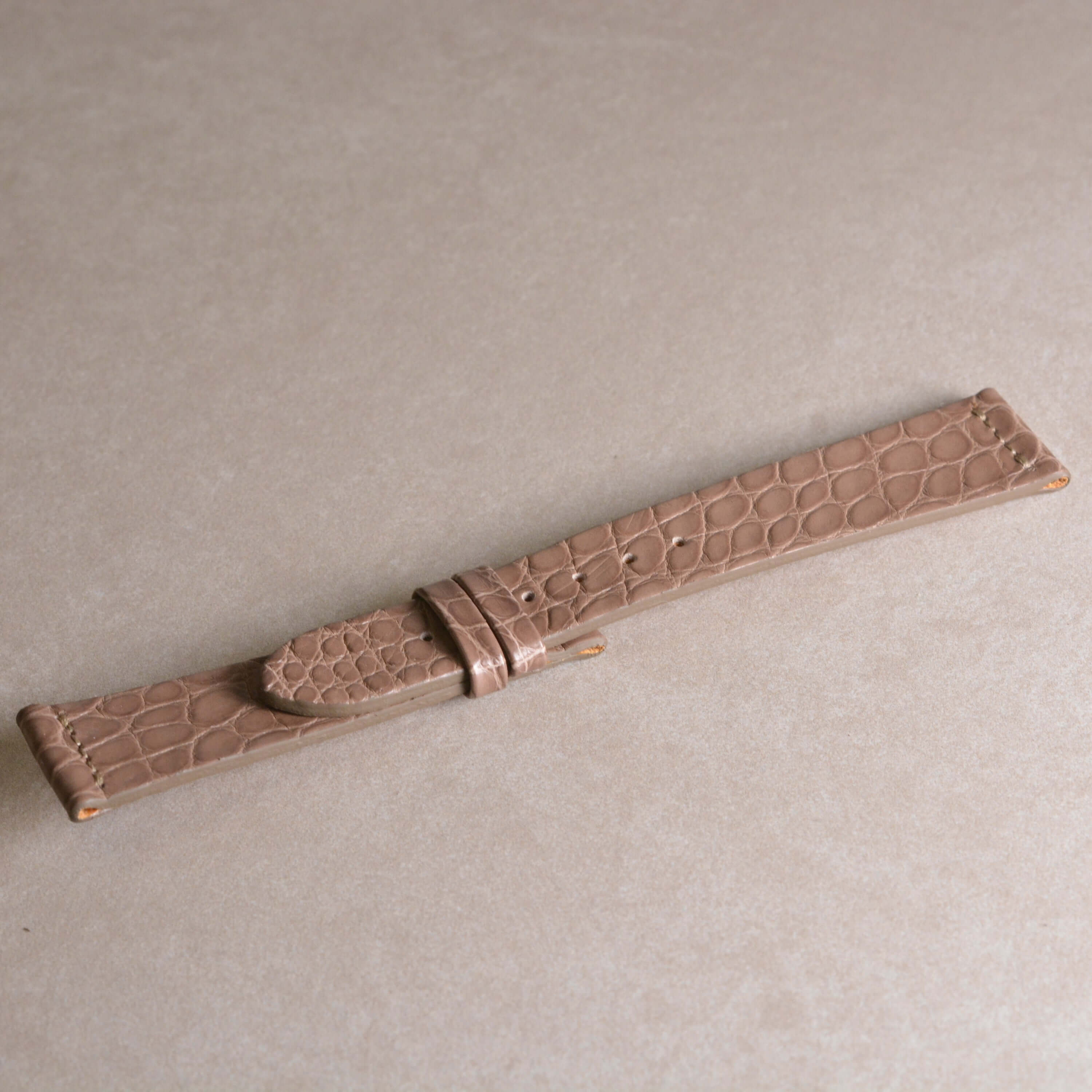 Genuine Louisiana Alligator Pattern Strap