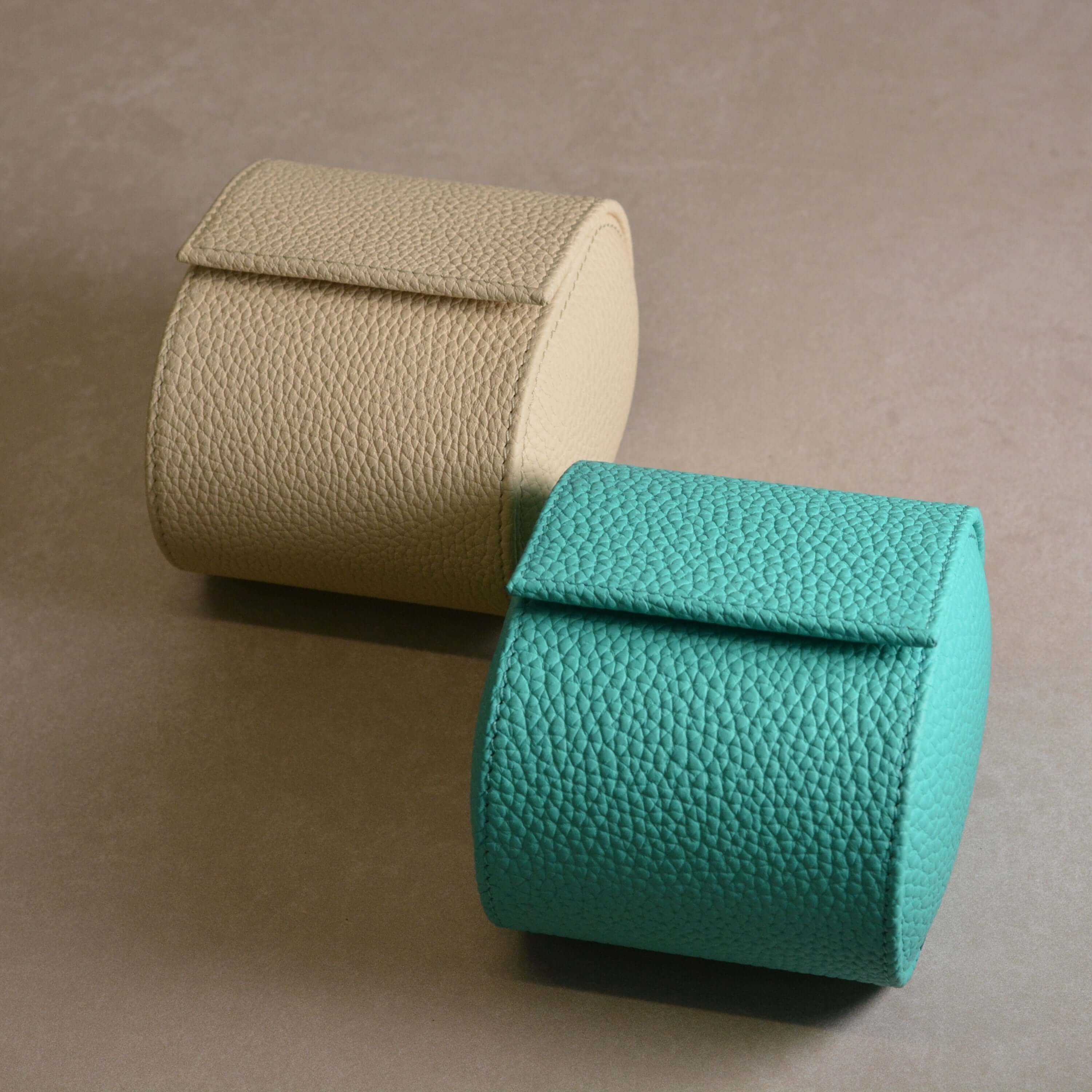 Watch roll for one watch Signature – High-quality German Togo leather