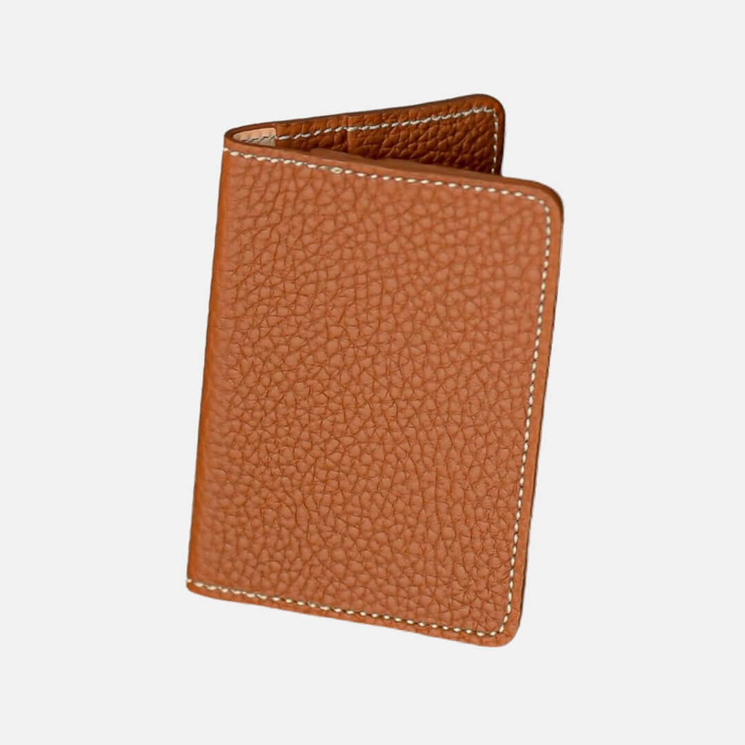 sichere aufbewahrung von kreditkarten Luxury Leather Credit Card Holder – Deauville