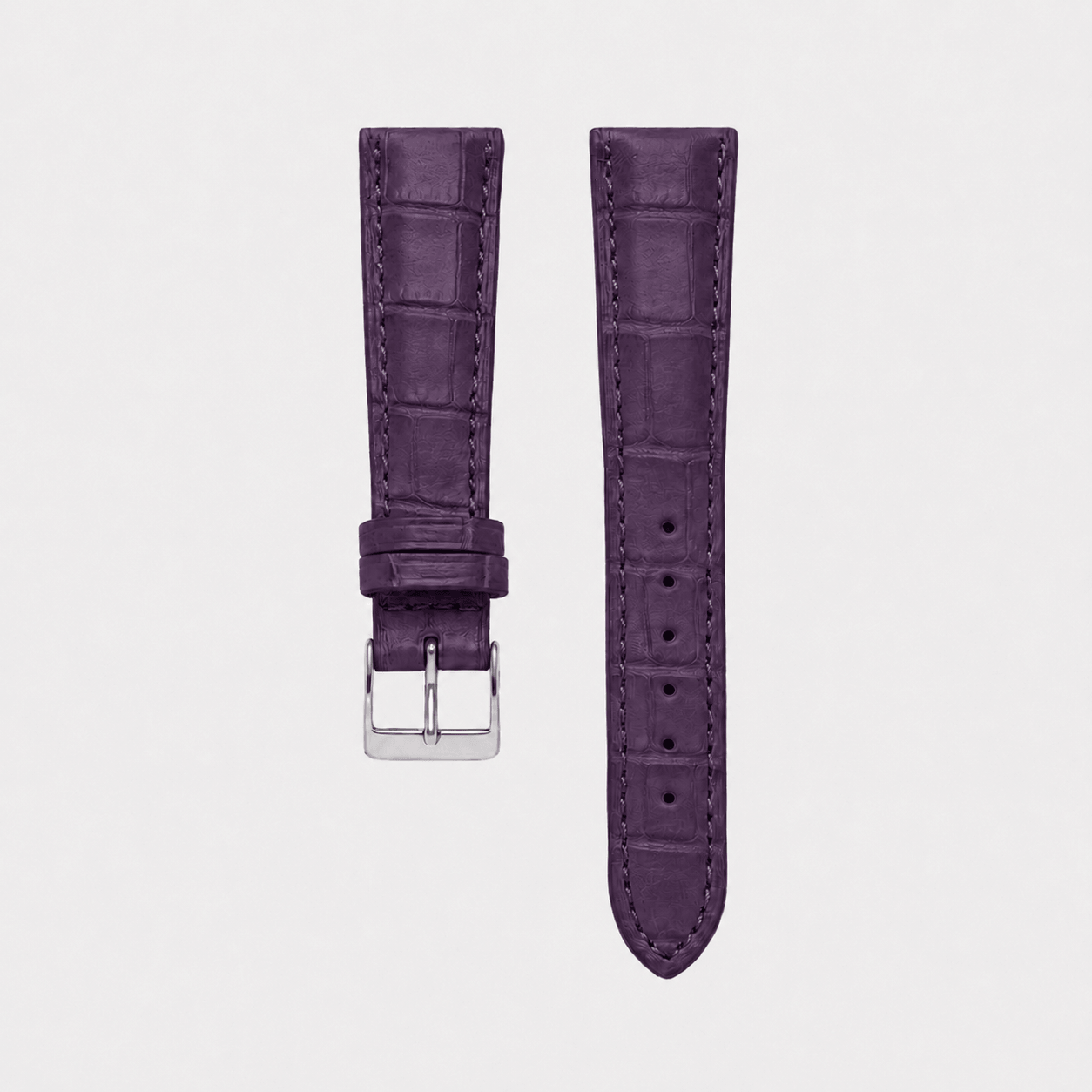 Full-Cut Alligator Leather Strap – Limited Edition Colors