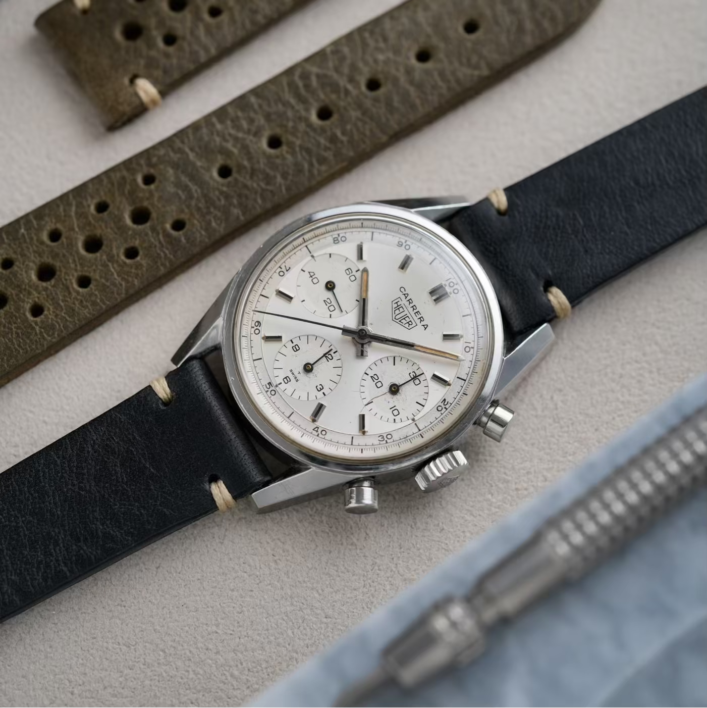 Hunter – watch strap made of Tuscan vintage cowhide